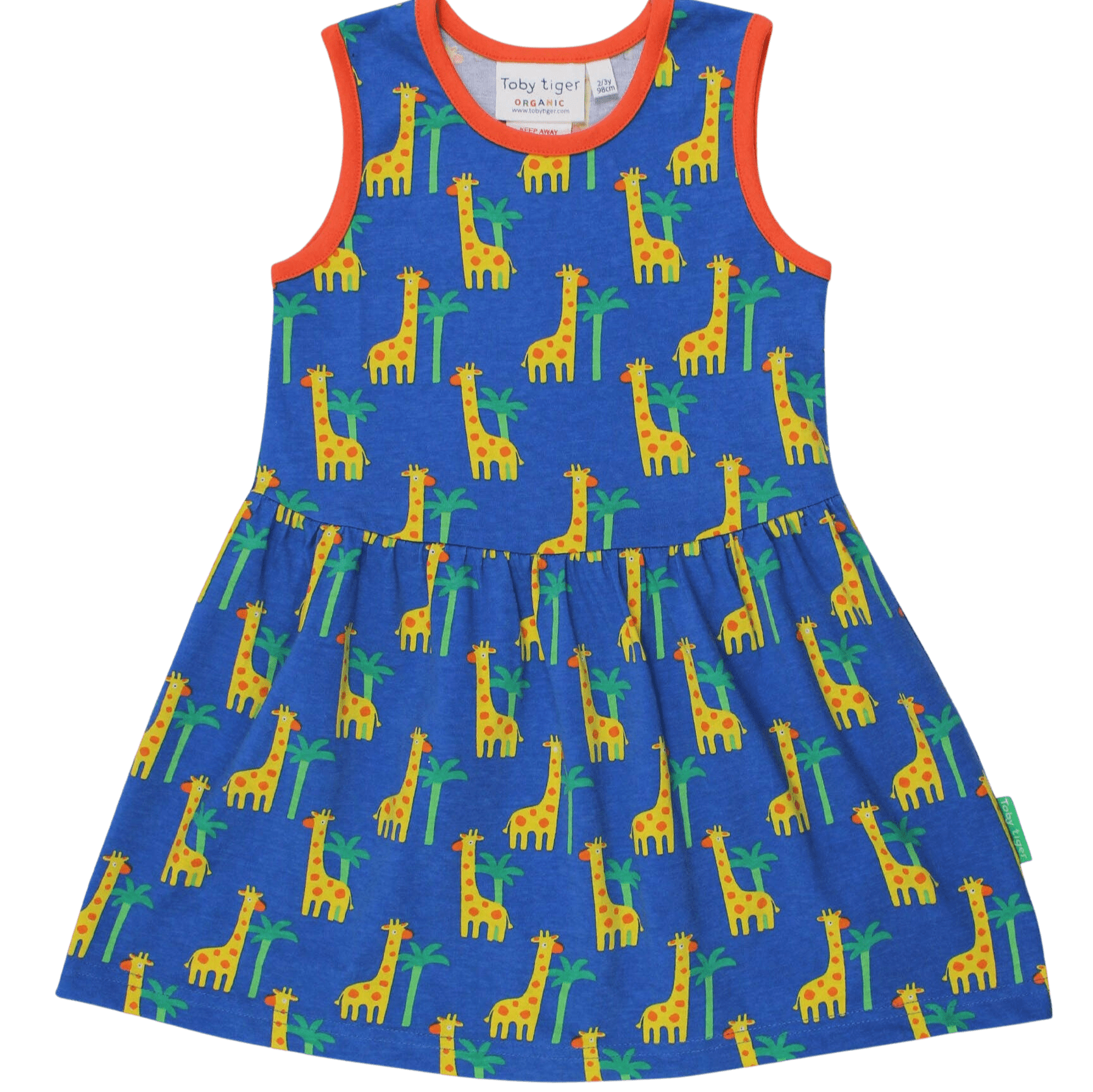 Organic Giraffe Print Summer Dress - 2nd Lyfe C.I.C