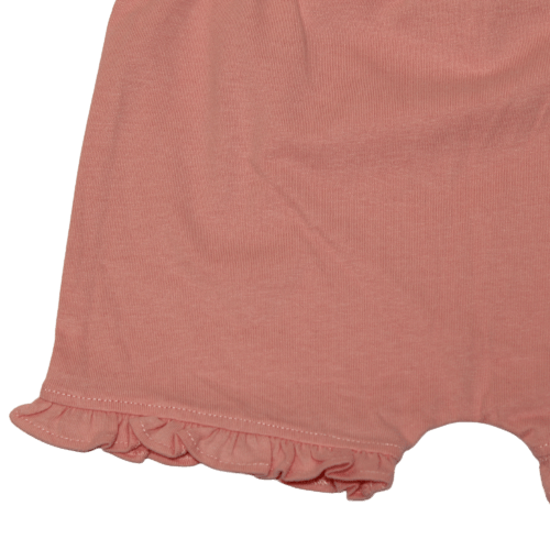 Peach Cotton Frill Shorts - 2nd Lyfe C.I.C