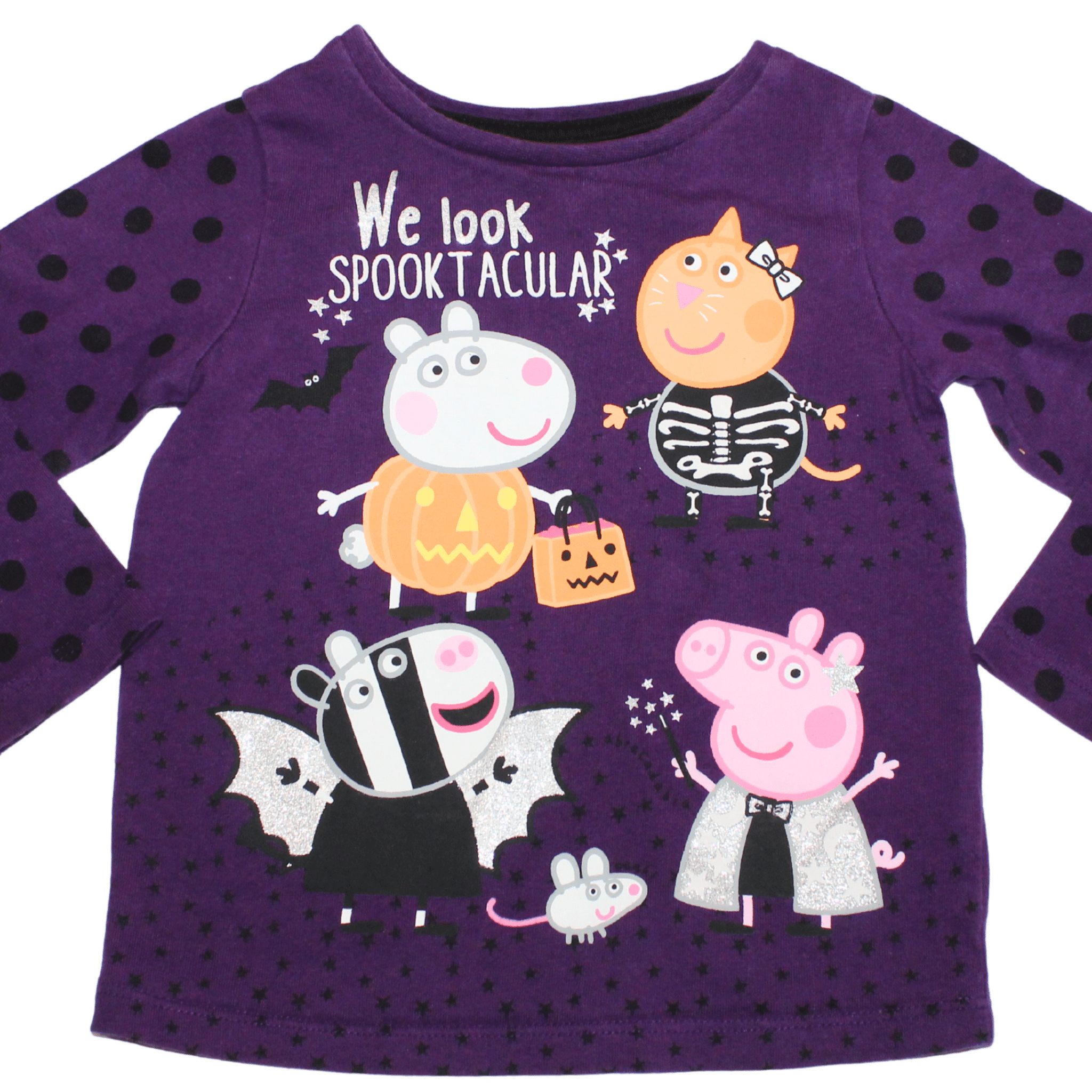 Peppa Pig Spooktacular Long Sleeved Top - 2nd Lyfe C.I.C