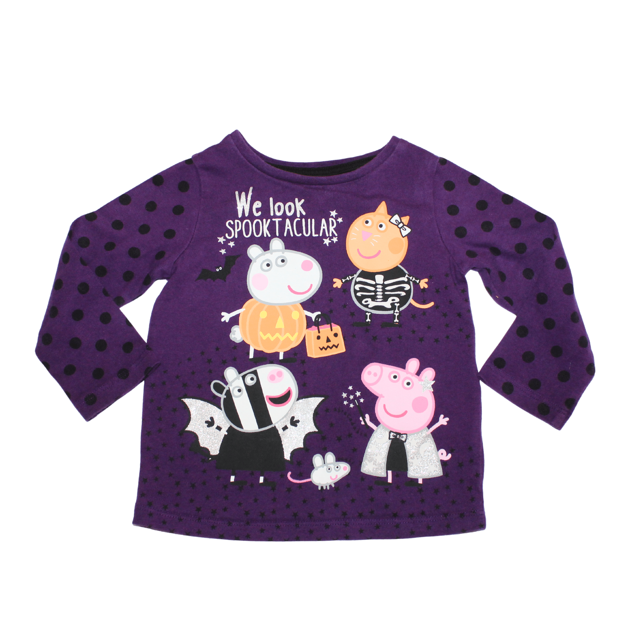 Peppa Pig Spooktacular Long Sleeved Top - 2nd Lyfe C.I.C