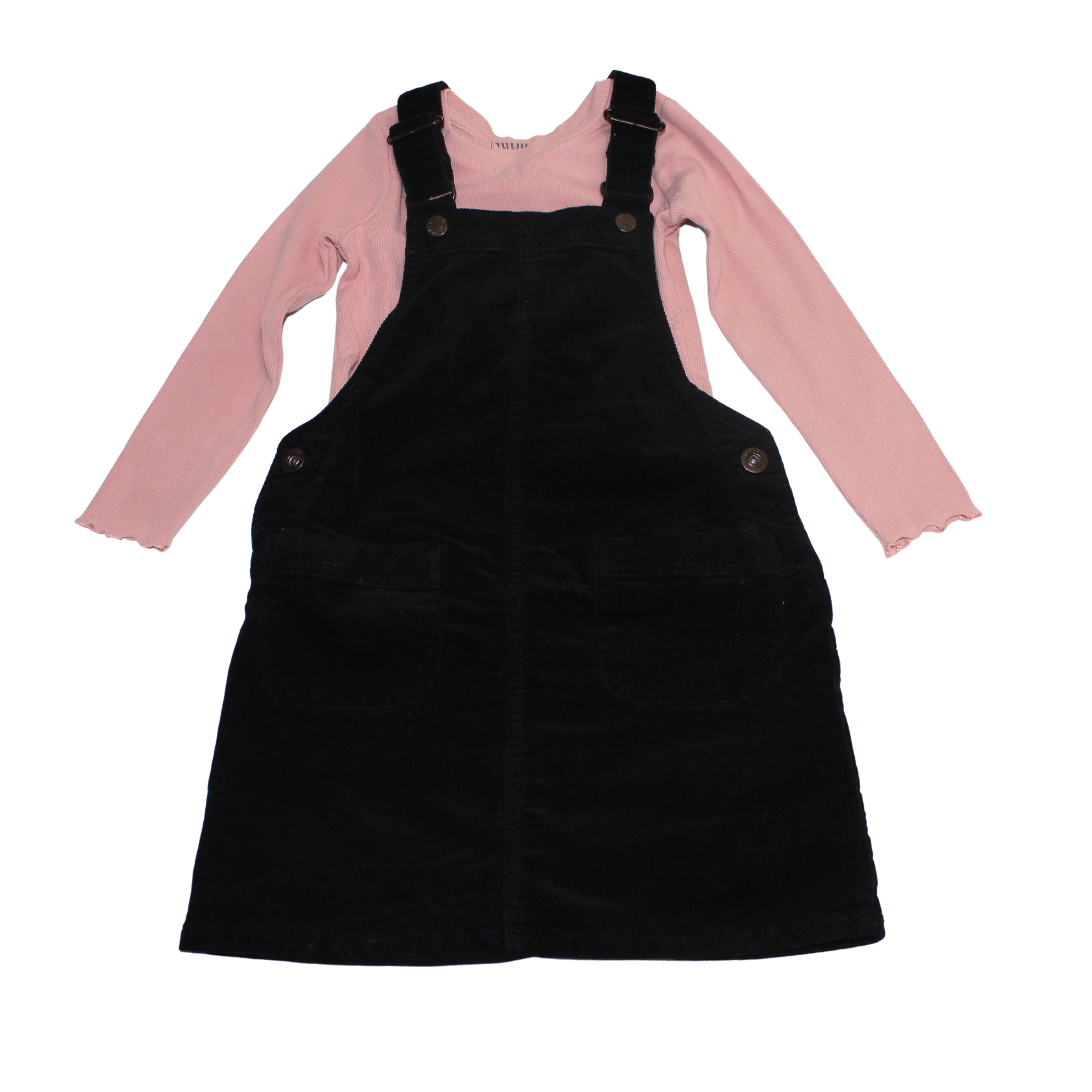 Pinafore Cord Dress - 2nd Lyfe C.I.C