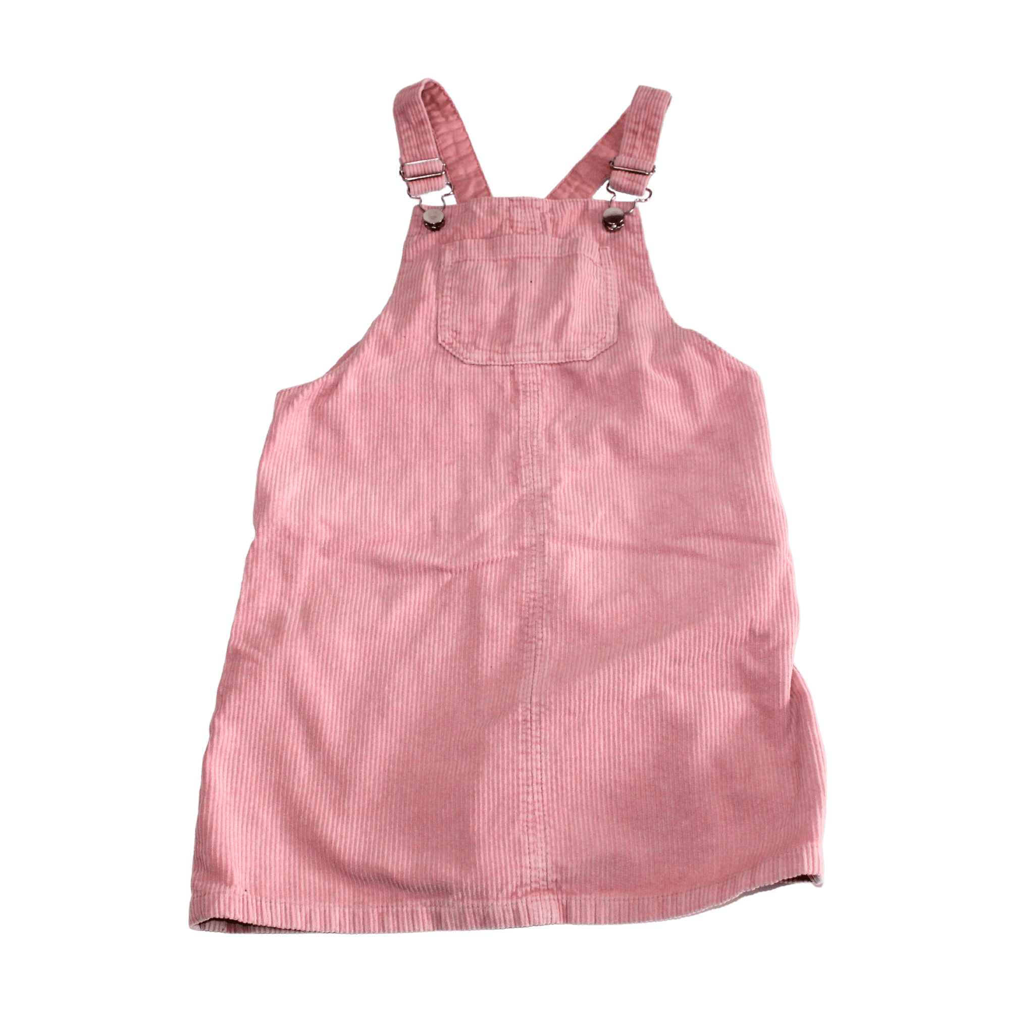 Pink Cord Dungaree Dress - 2nd Lyfe C.I.C