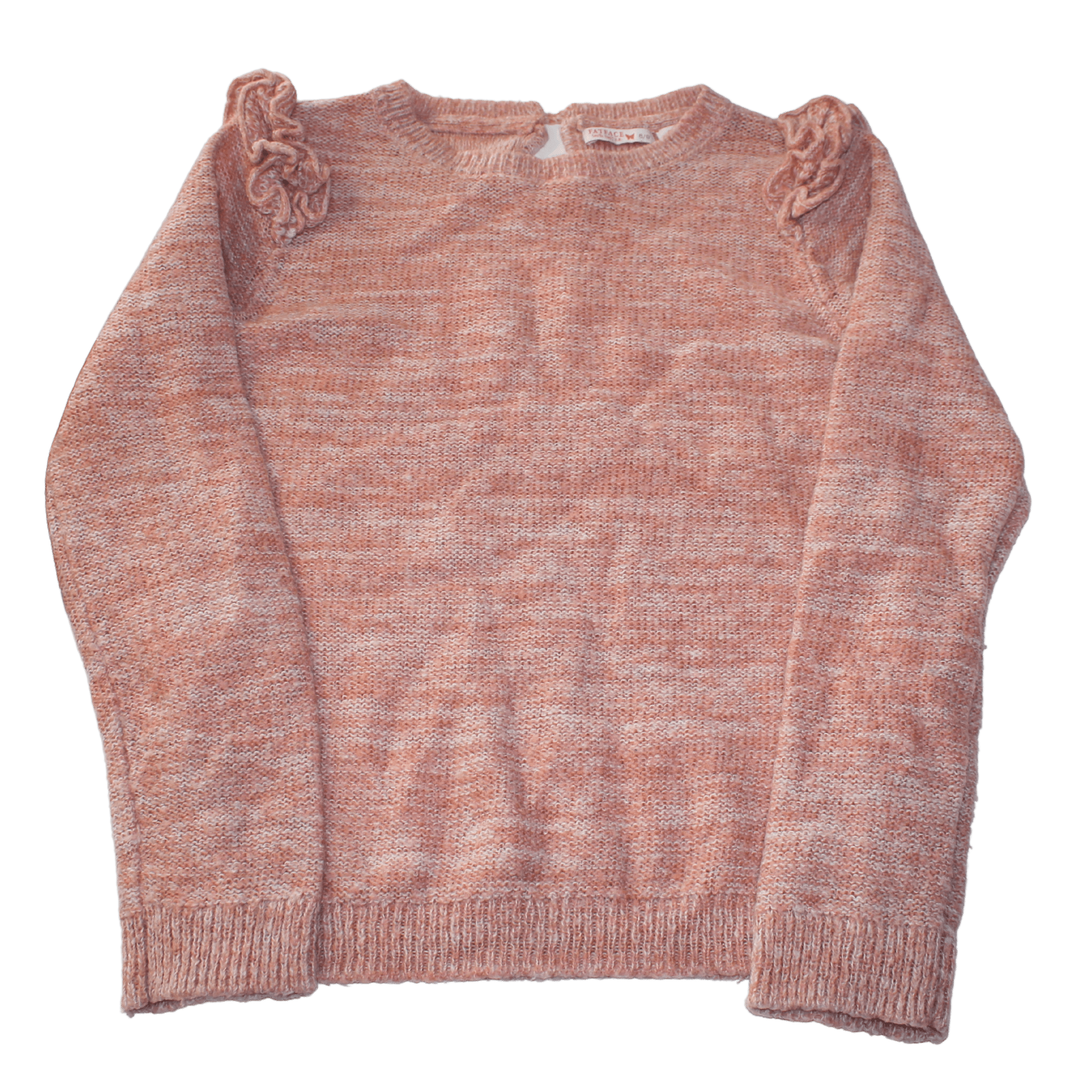 Pink Frill Jumper Wool/Mohair Mix - 2nd Lyfe C.I.C