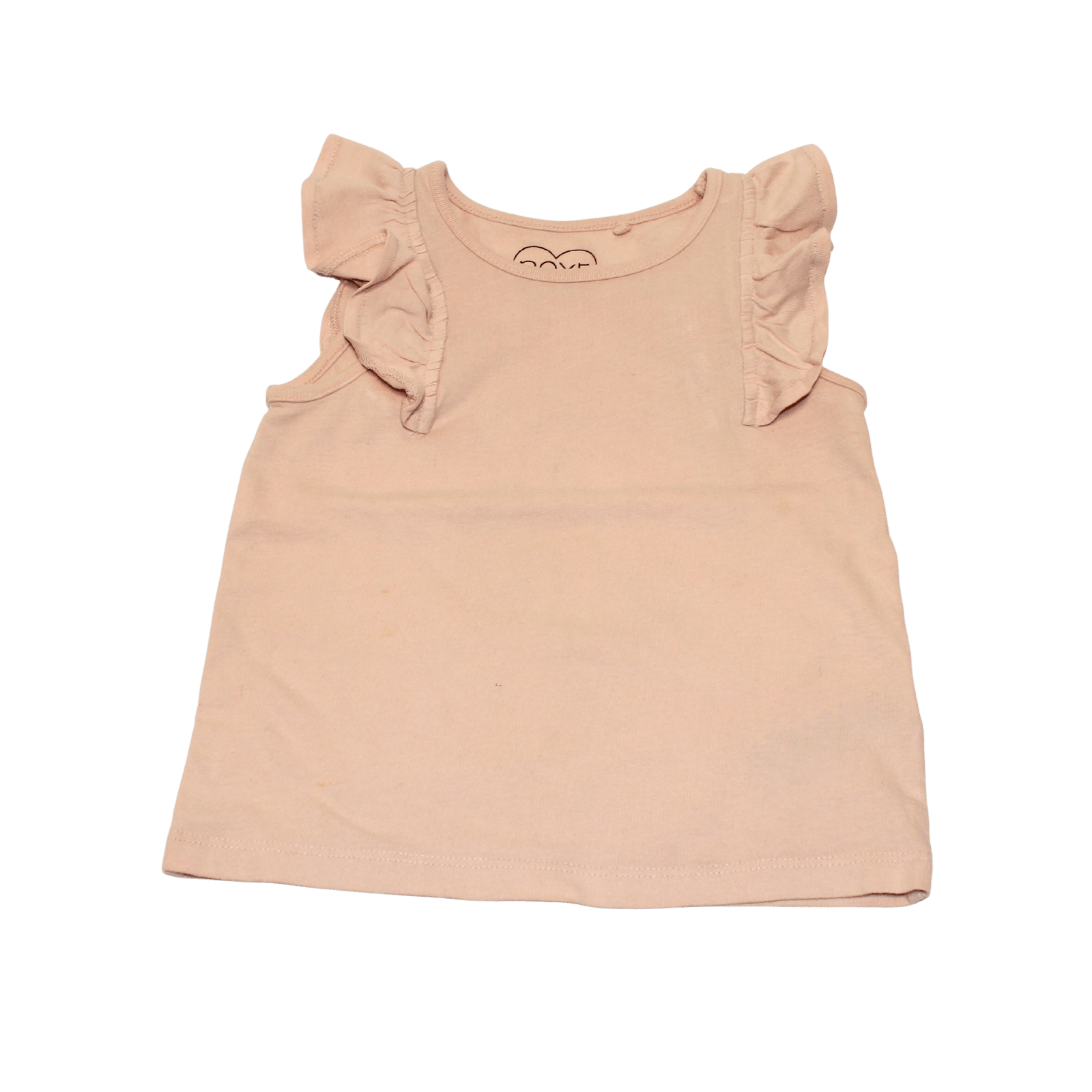 Pink Frill Sleeve Top - 2nd Lyfe C.I.C