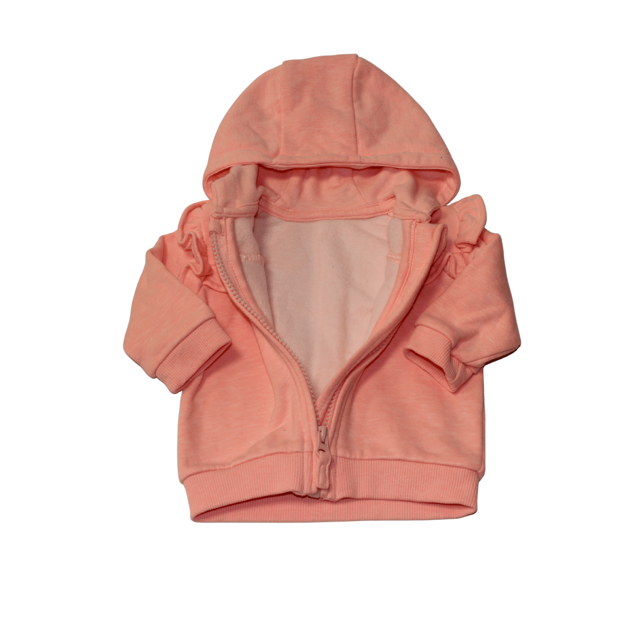 Pink Frill Zip Jumper - 2nd Lyfe C.I.C