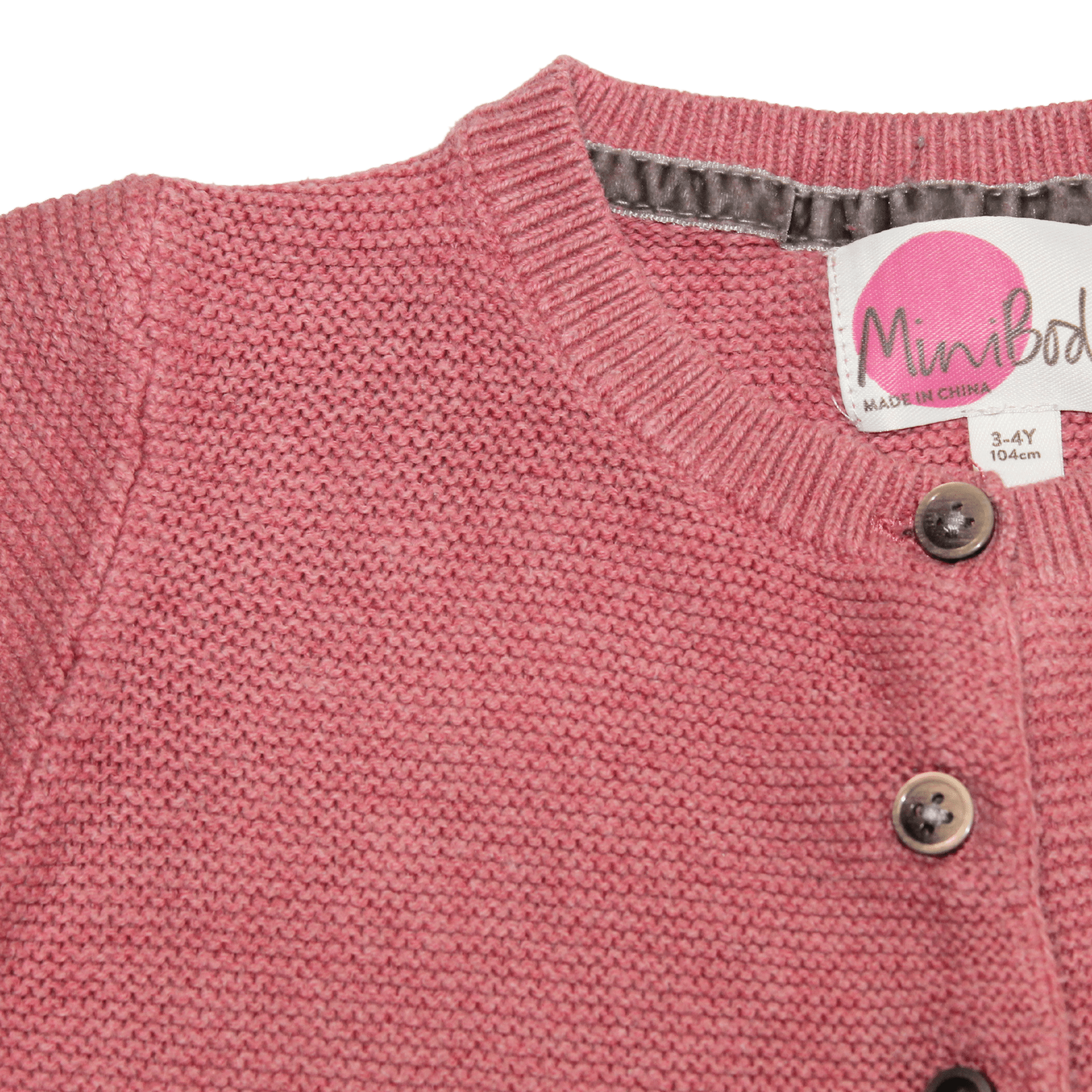 Pink Knitted Cardigan - 2nd Lyfe C.I.C