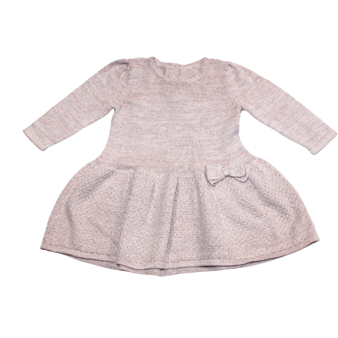 Pink Sparkle Knitted Dress - 2nd Lyfe C.I.C