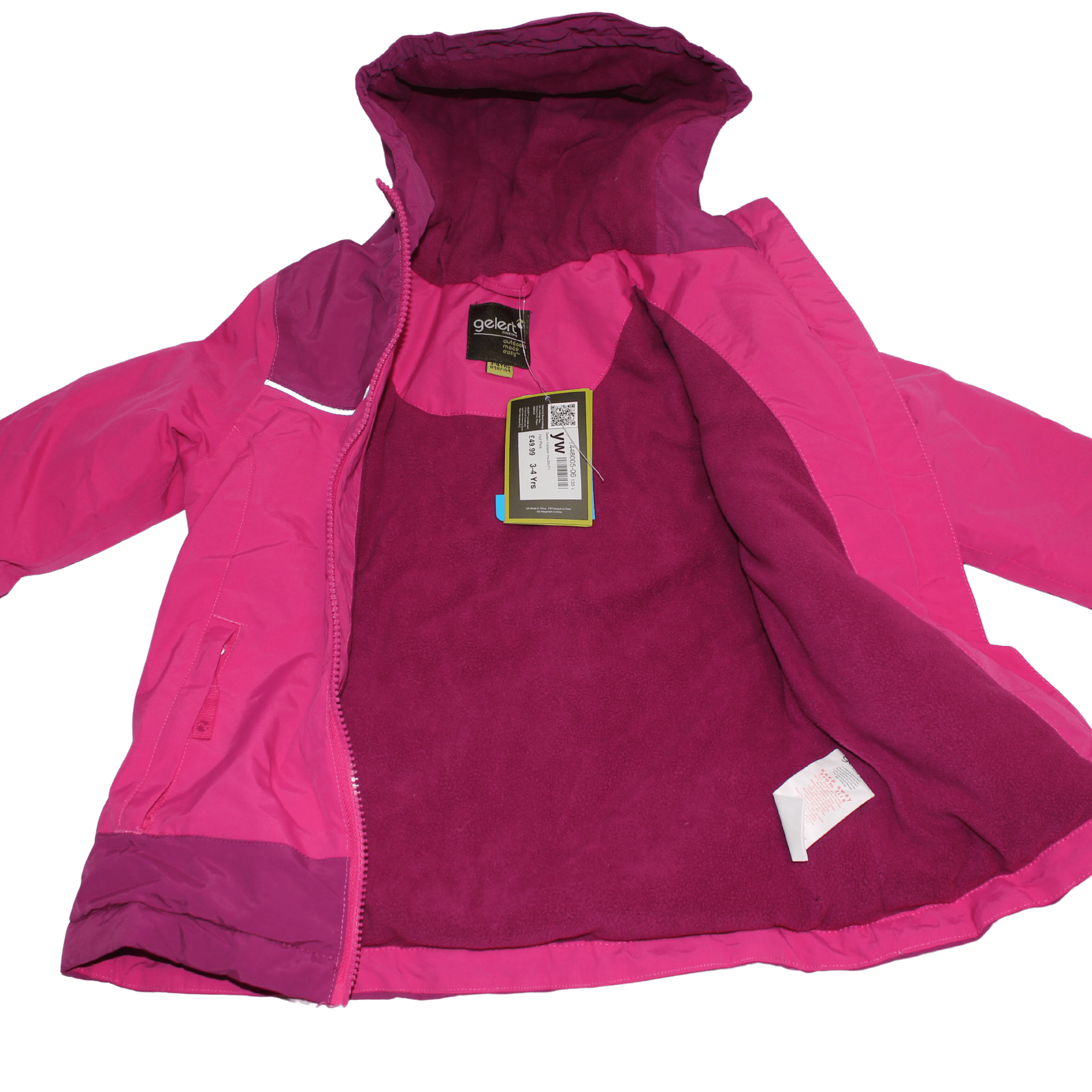 Pink Waterproof Coat - 2nd Lyfe C.I.C