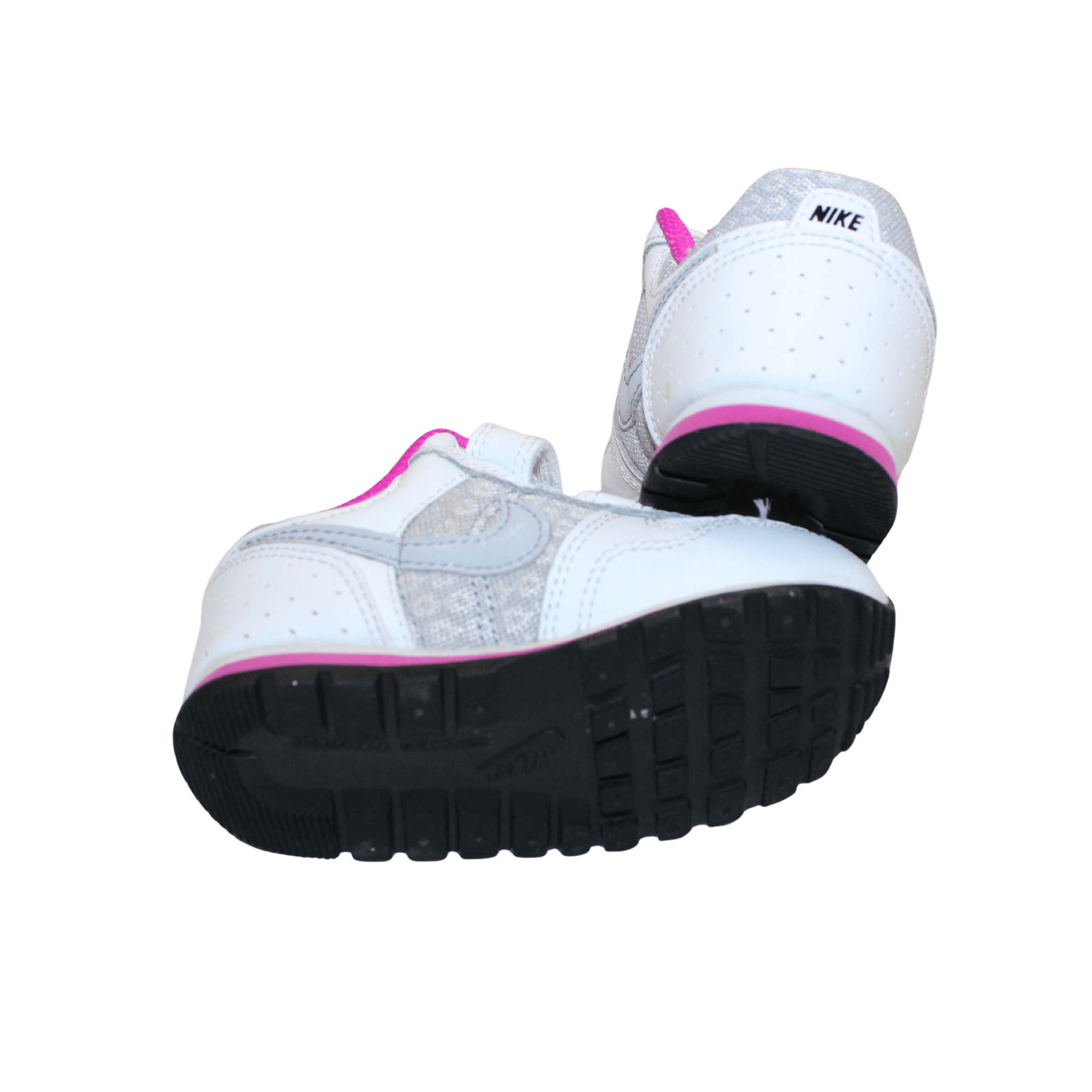 Pink/White Valiant Velcro Trainers - 2nd Lyfe C.I.C