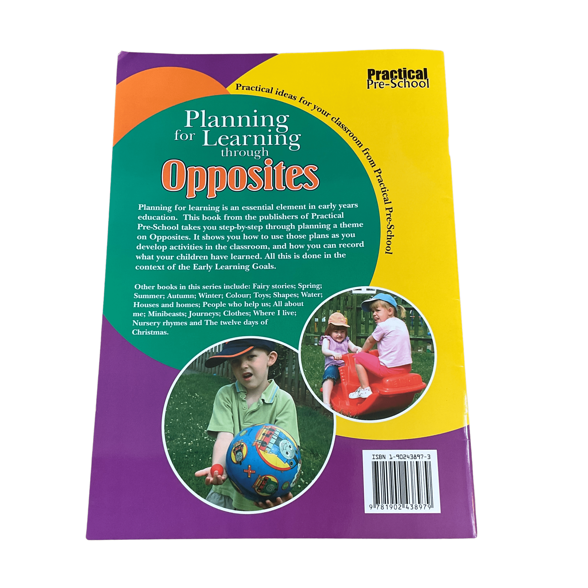 Planning For Learning - Opposites - Paperback - 2nd Lyfe C.I.C