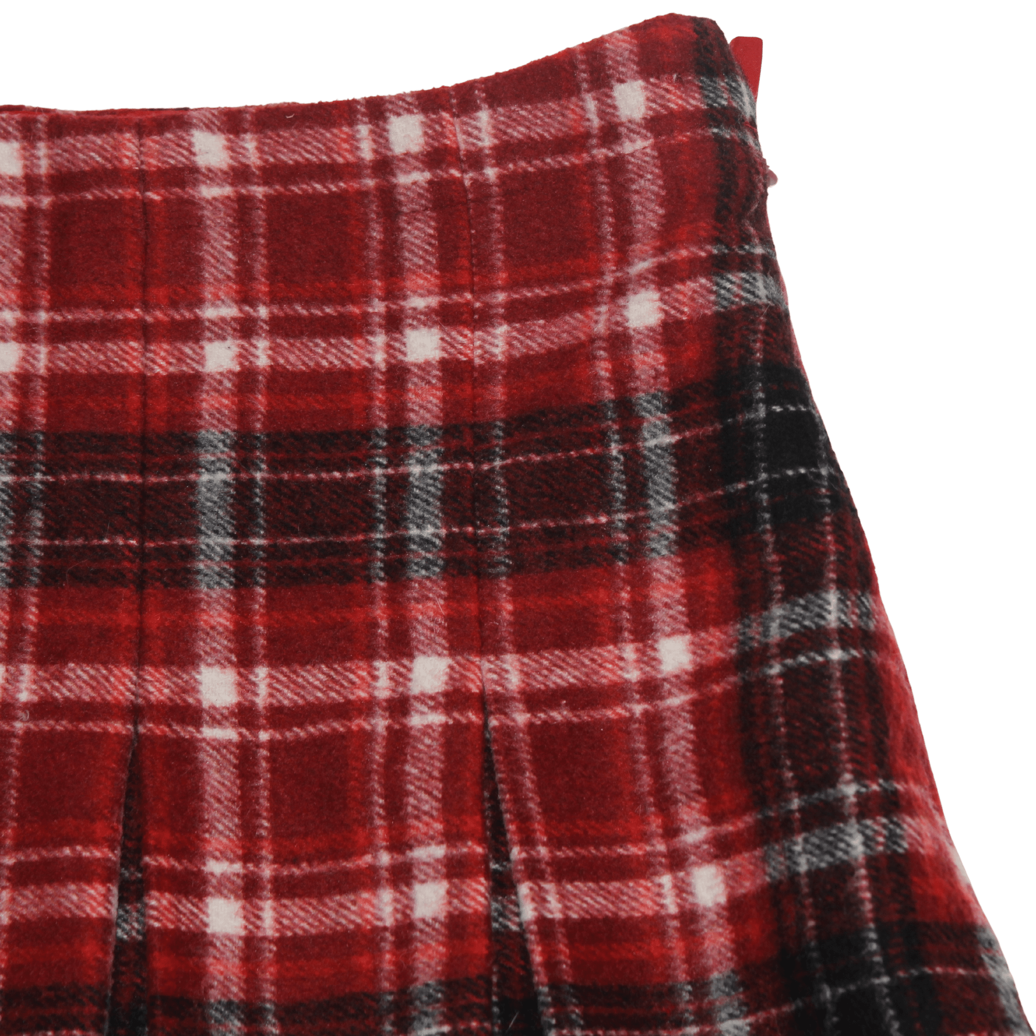 Pleated Check Skirt - 2nd Lyfe C.I.C