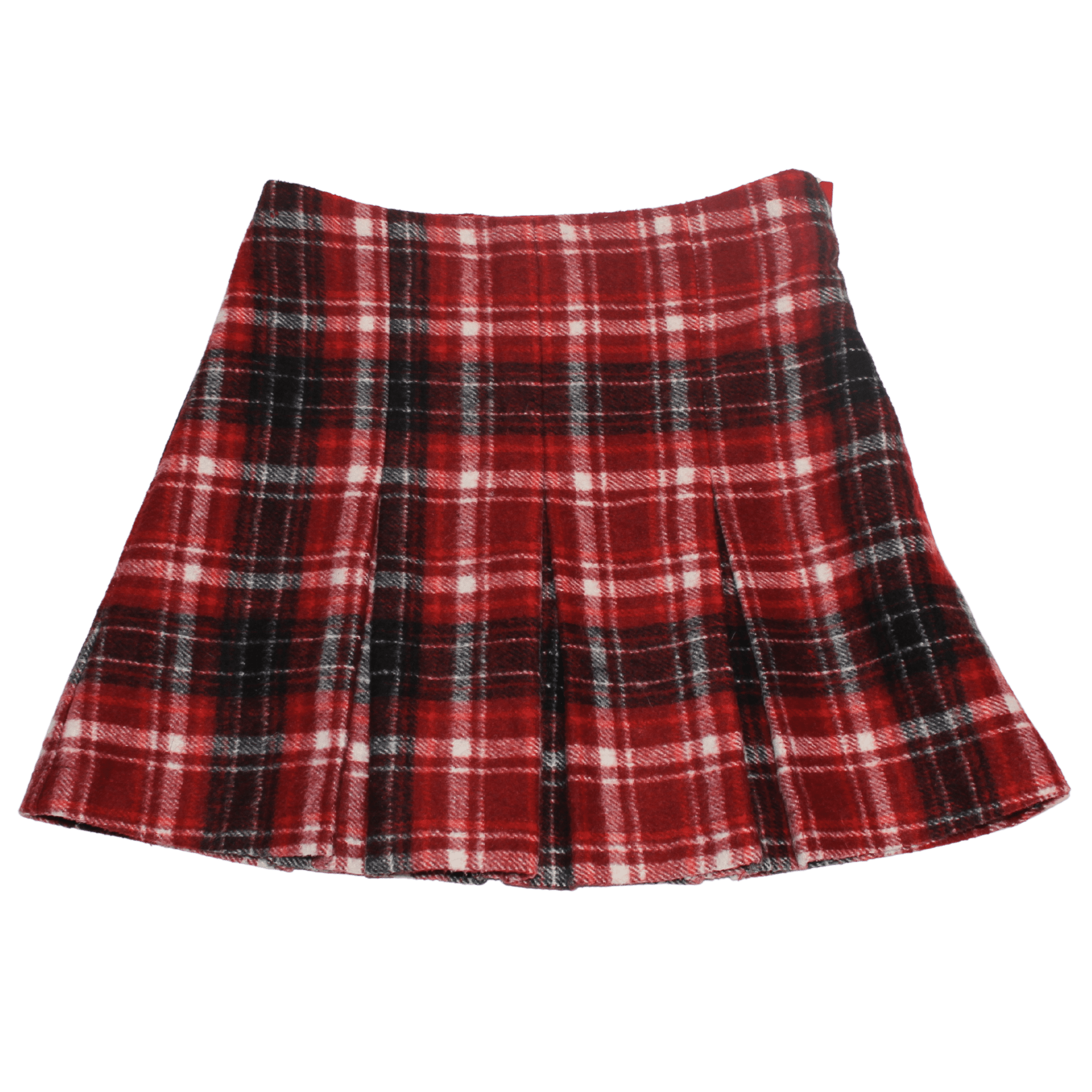 Pleated Check Skirt - 2nd Lyfe C.I.C