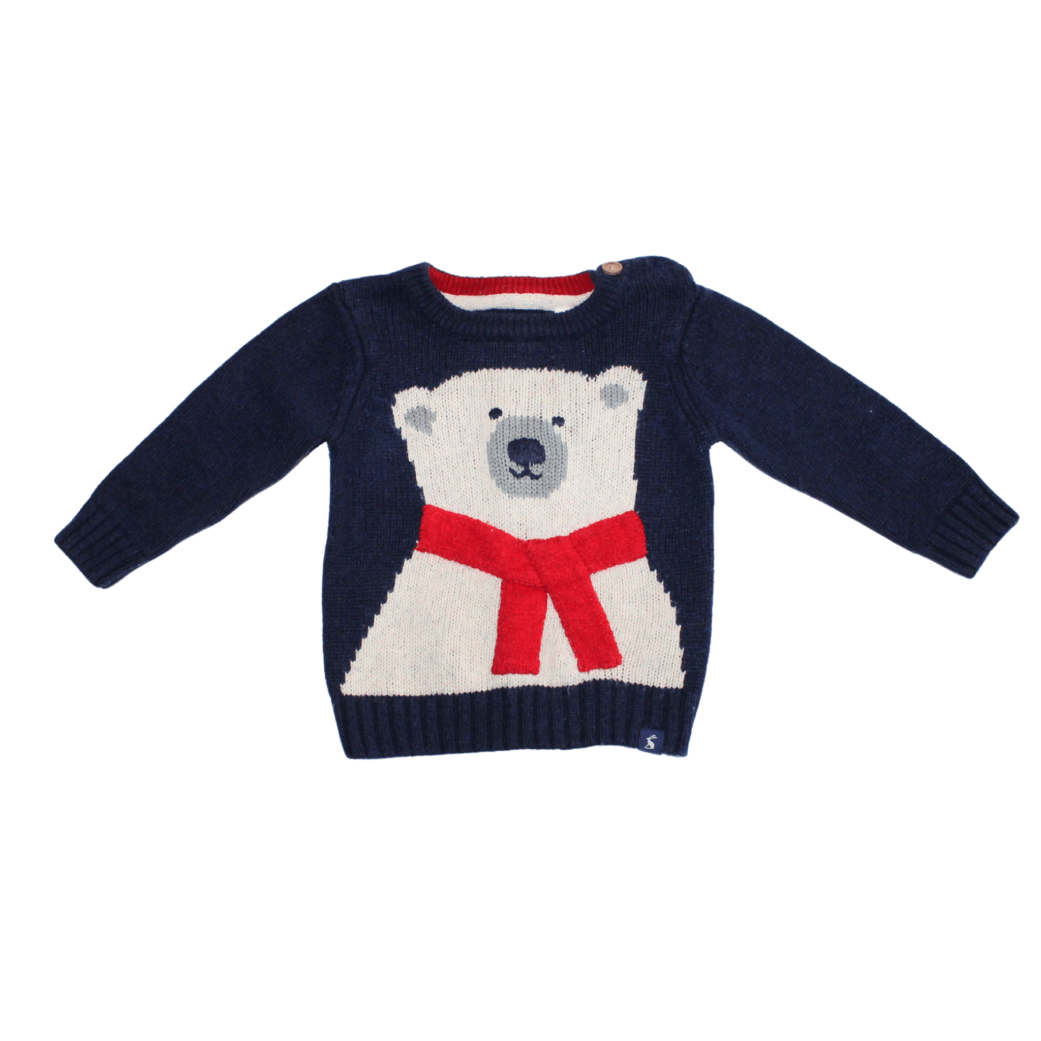 Polar Bear Wool Mix Jumper - 2nd Lyfe C.I.C