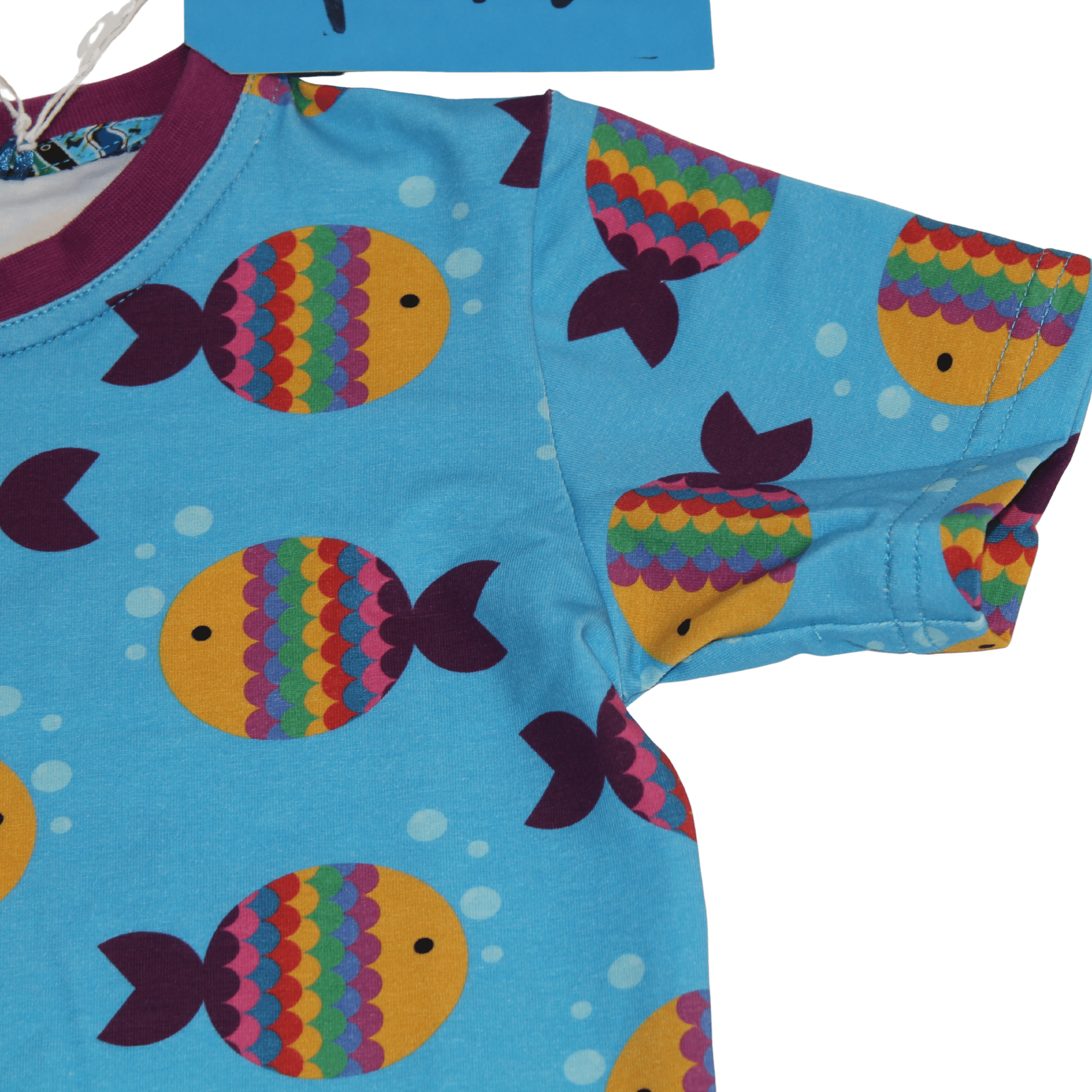 Rainbow Fish Blue Kids T-Shirt - 2nd Lyfe C.I.C