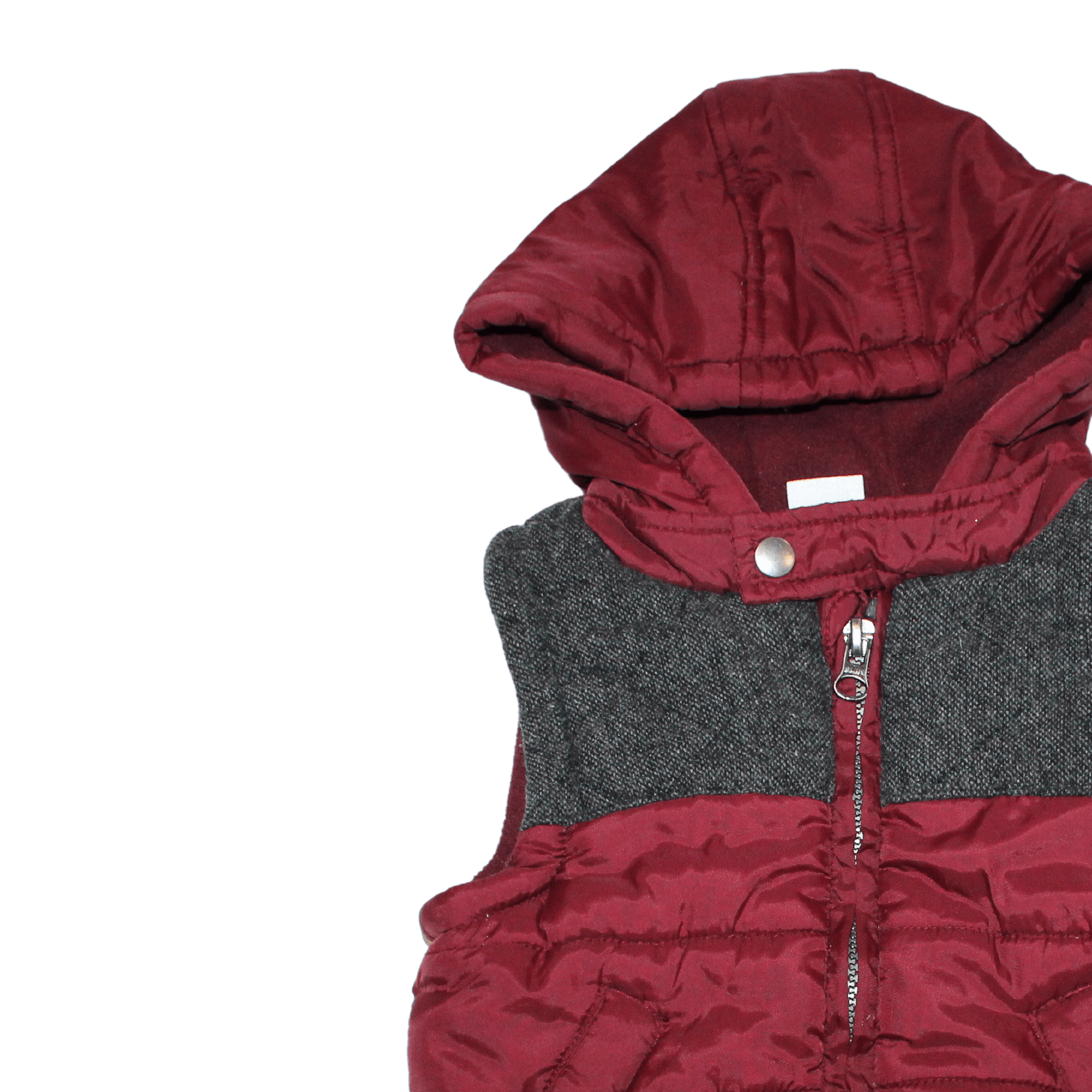 Red and Tweed Gilet - 2nd Lyfe C.I.C