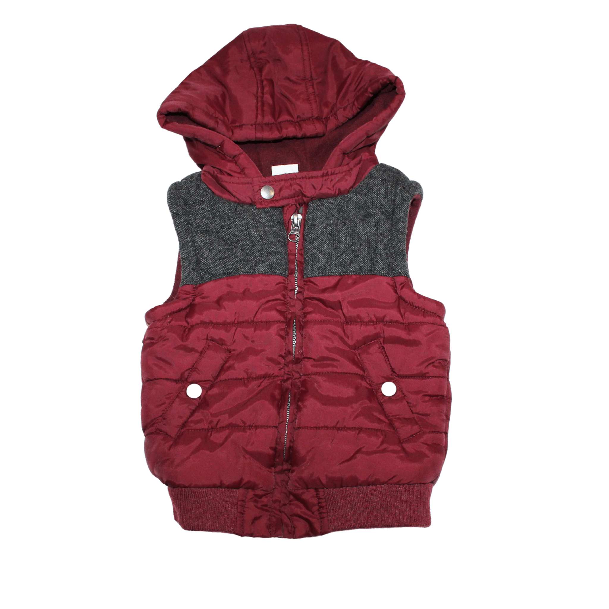 Red and Tweed Gilet - 2nd Lyfe C.I.C