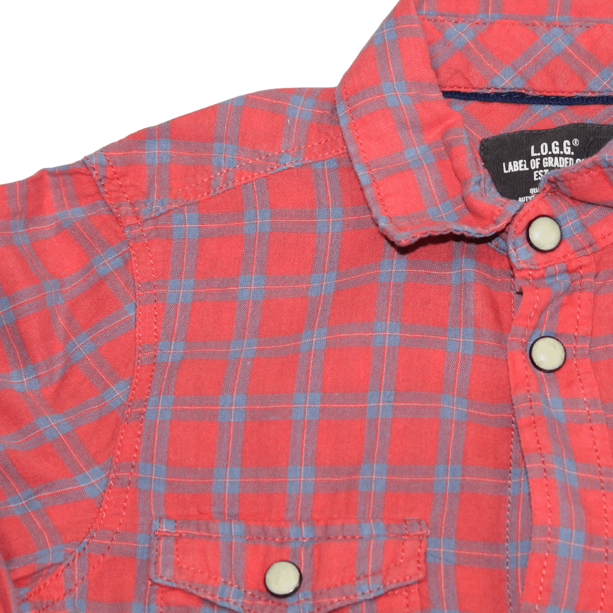 Red Check Shirt - 2nd Lyfe C.I.C