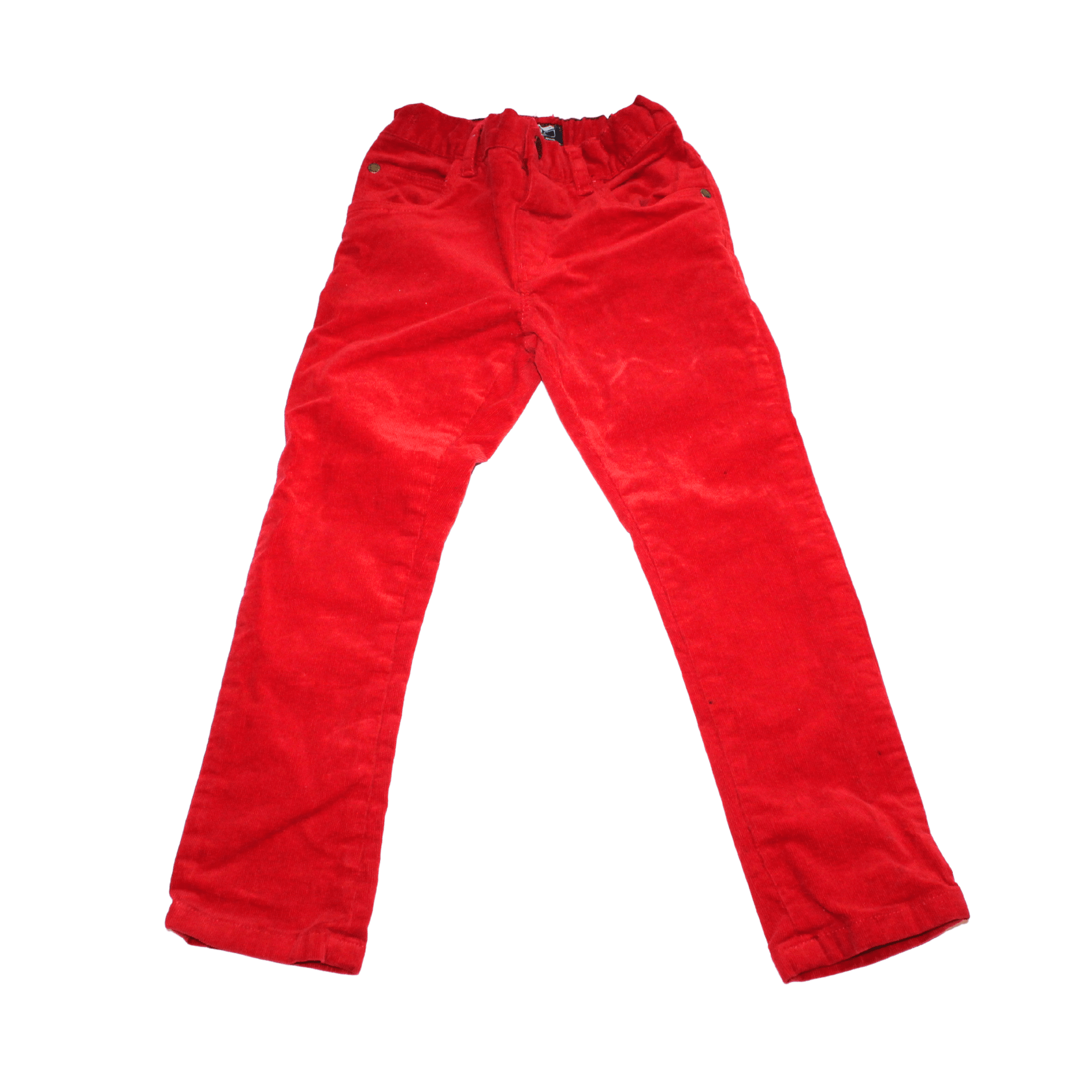 Red Cord Skinny Trousers - 2nd Lyfe C.I.C