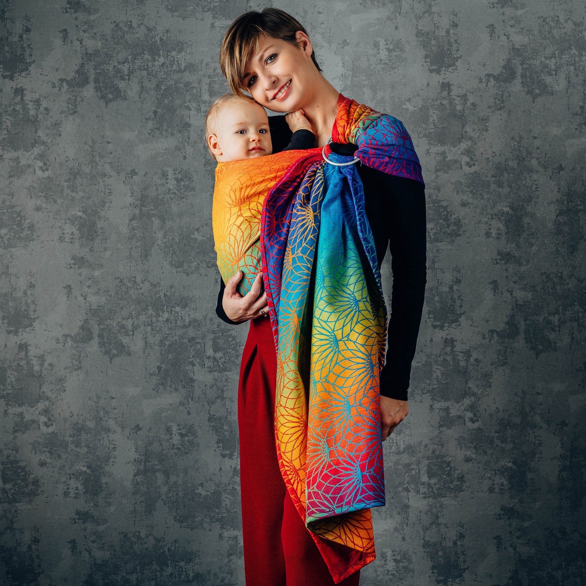 Ring Sling Rainbow Lotus - 2nd Lyfe C.I.C