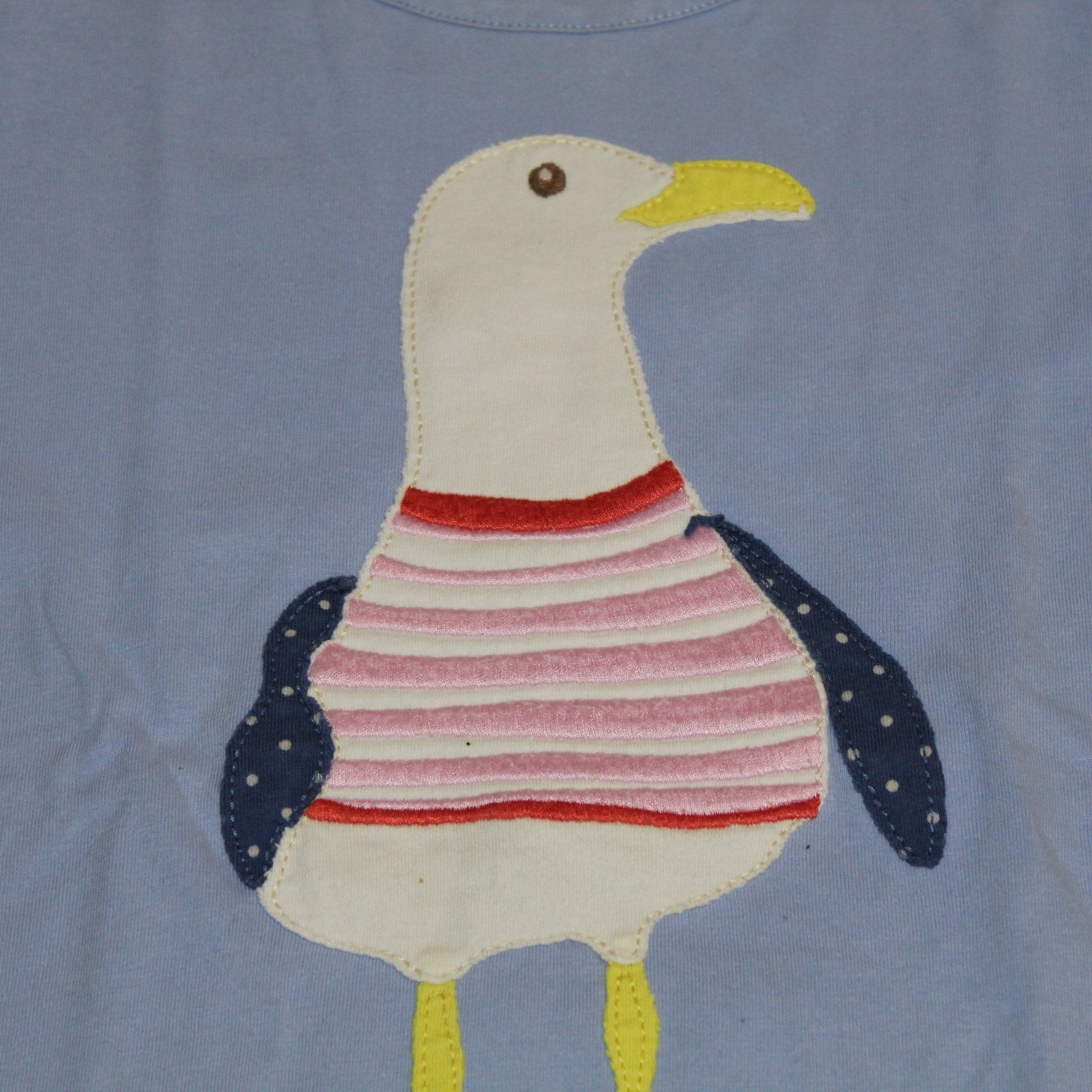 Seagull Applique Tee - 2nd Lyfe C.I.C