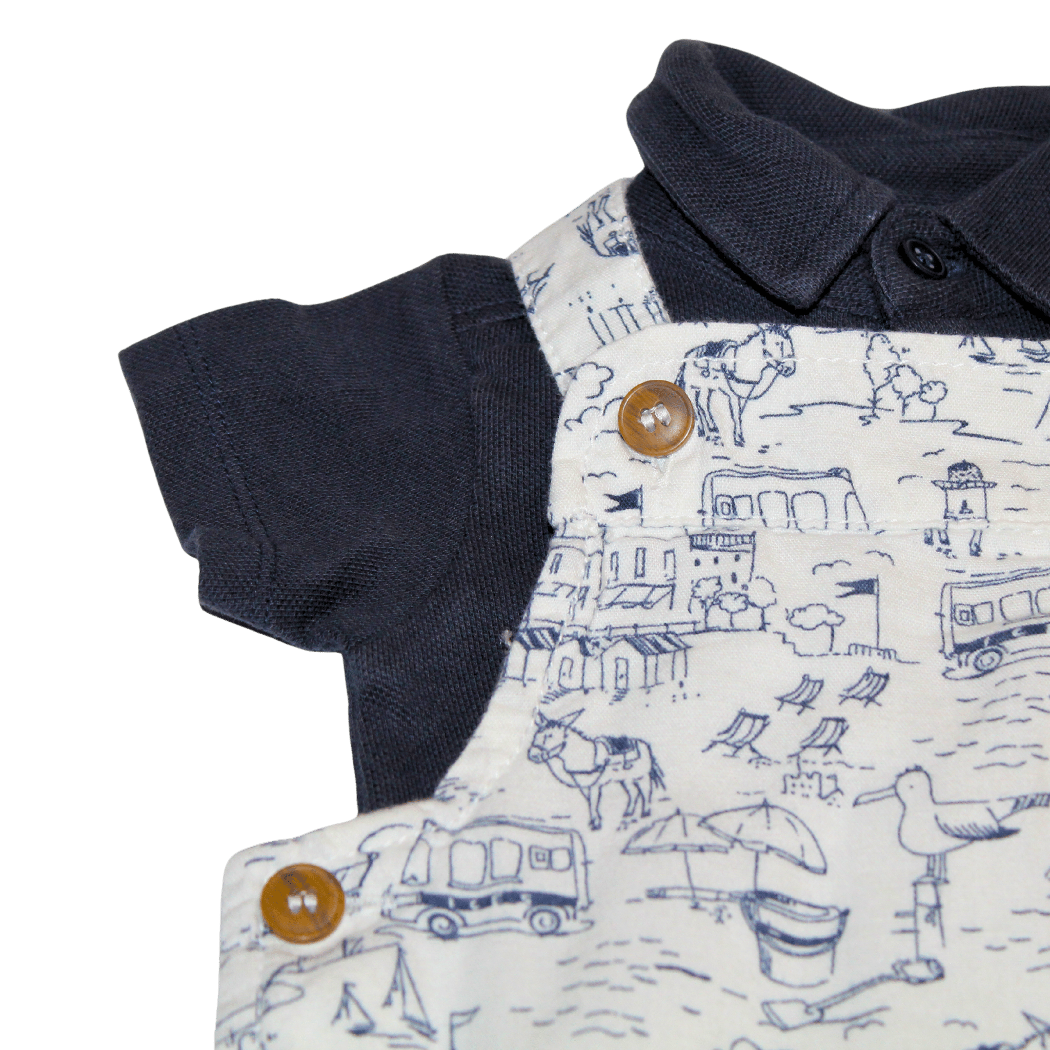 Seaside Dungarees - 2nd Lyfe C.I.C