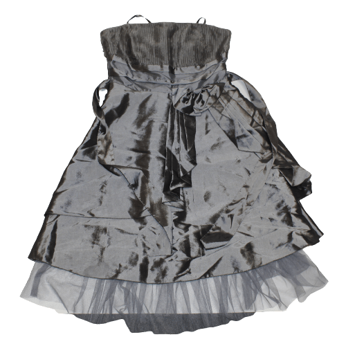 Silver Party Dress - 2nd Lyfe C.I.C