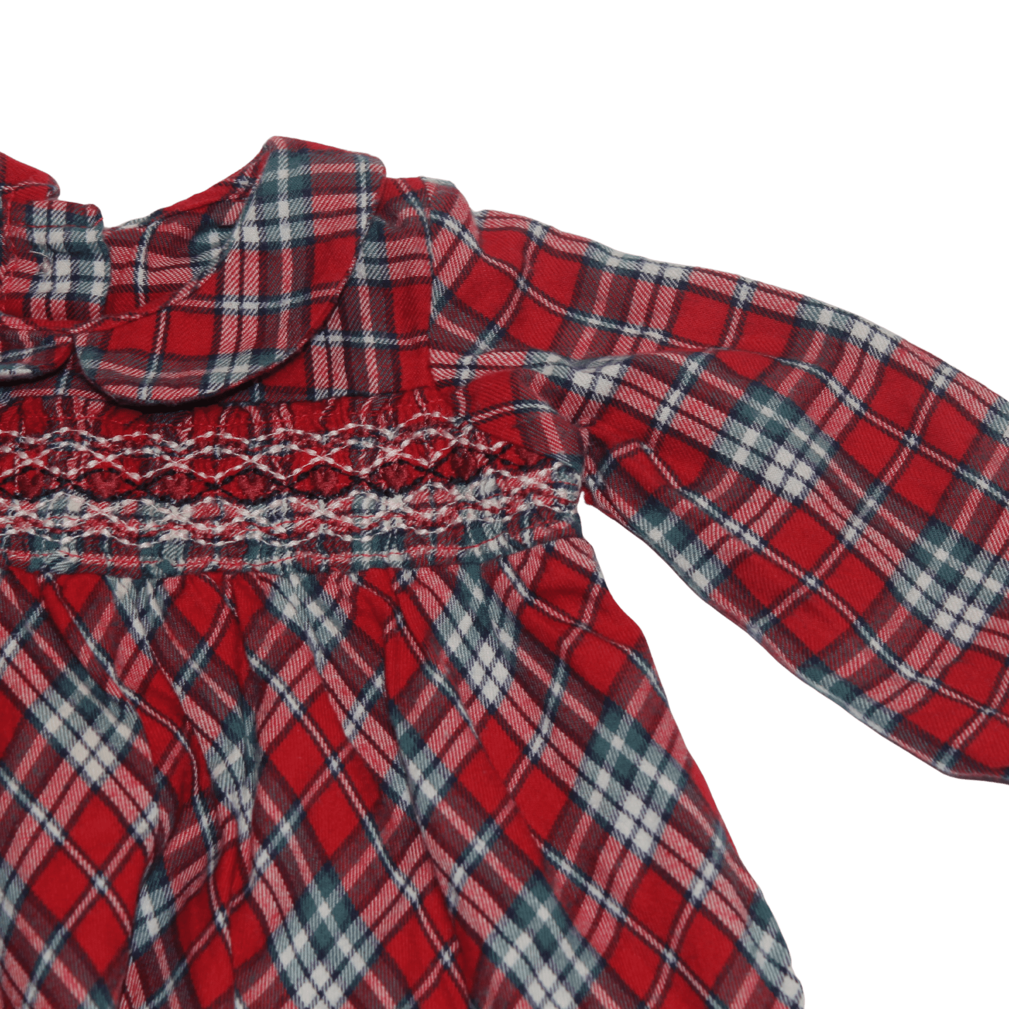 Smock Tartan Dress & Tights - 2nd Lyfe C.I.C