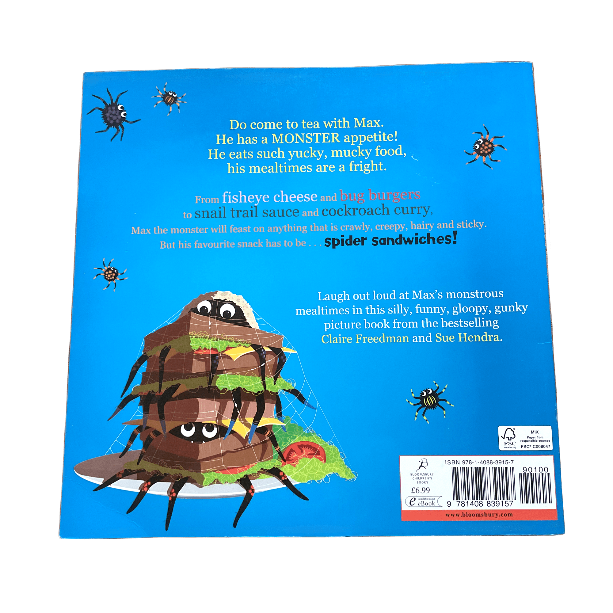 Spider Sandwiches - Paperback - 2nd Lyfe C.I.C