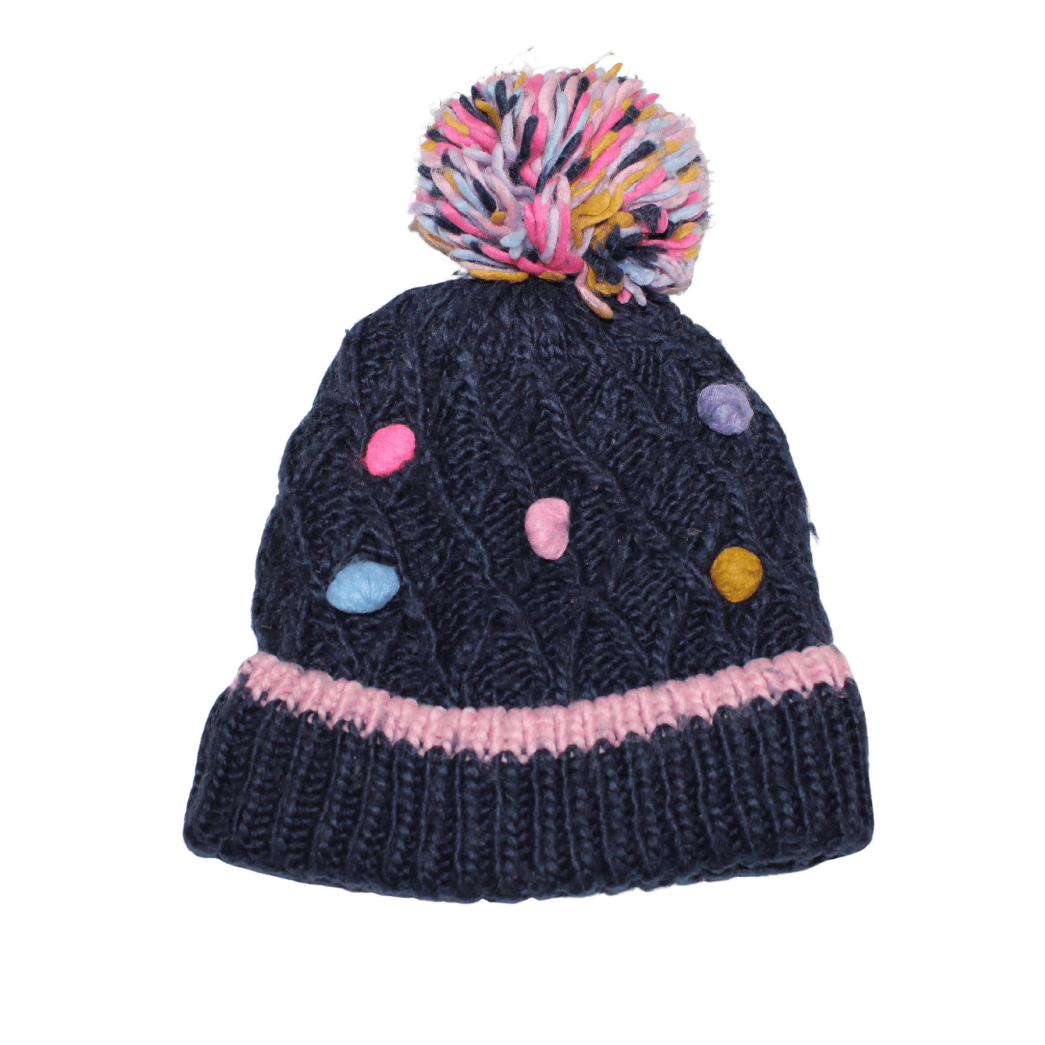 Spotty Pompom Hat - 2nd Lyfe C.I.C