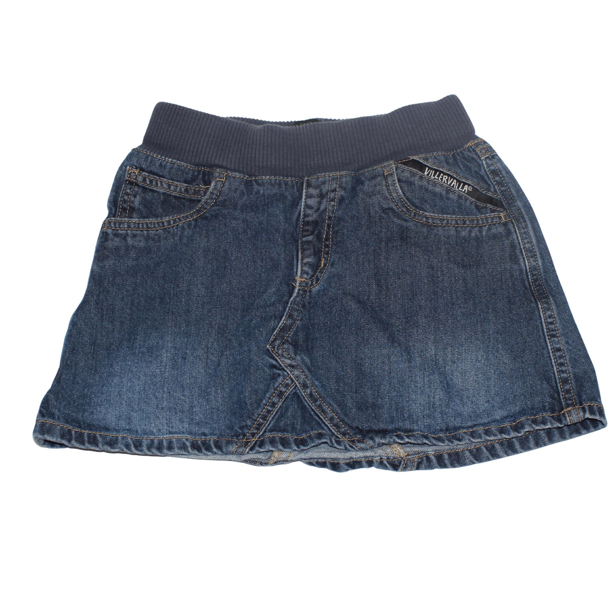 Star Bum Denim Skirt - 2nd Lyfe C.I.C