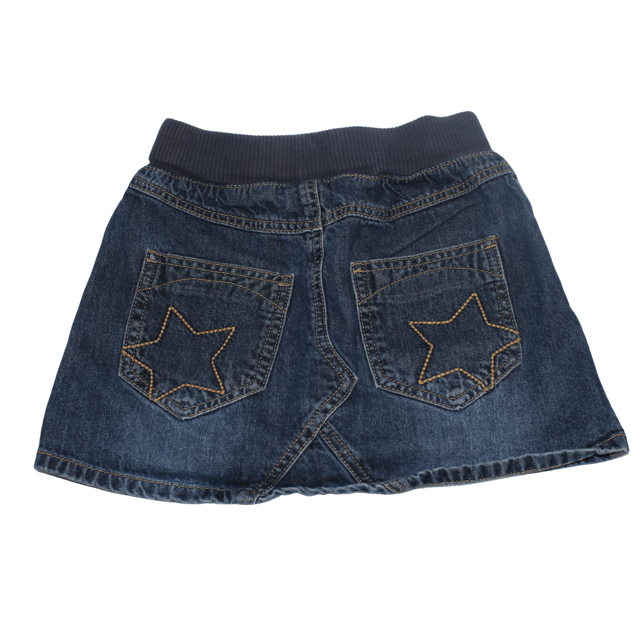 Star Bum Denim Skirt - 2nd Lyfe C.I.C