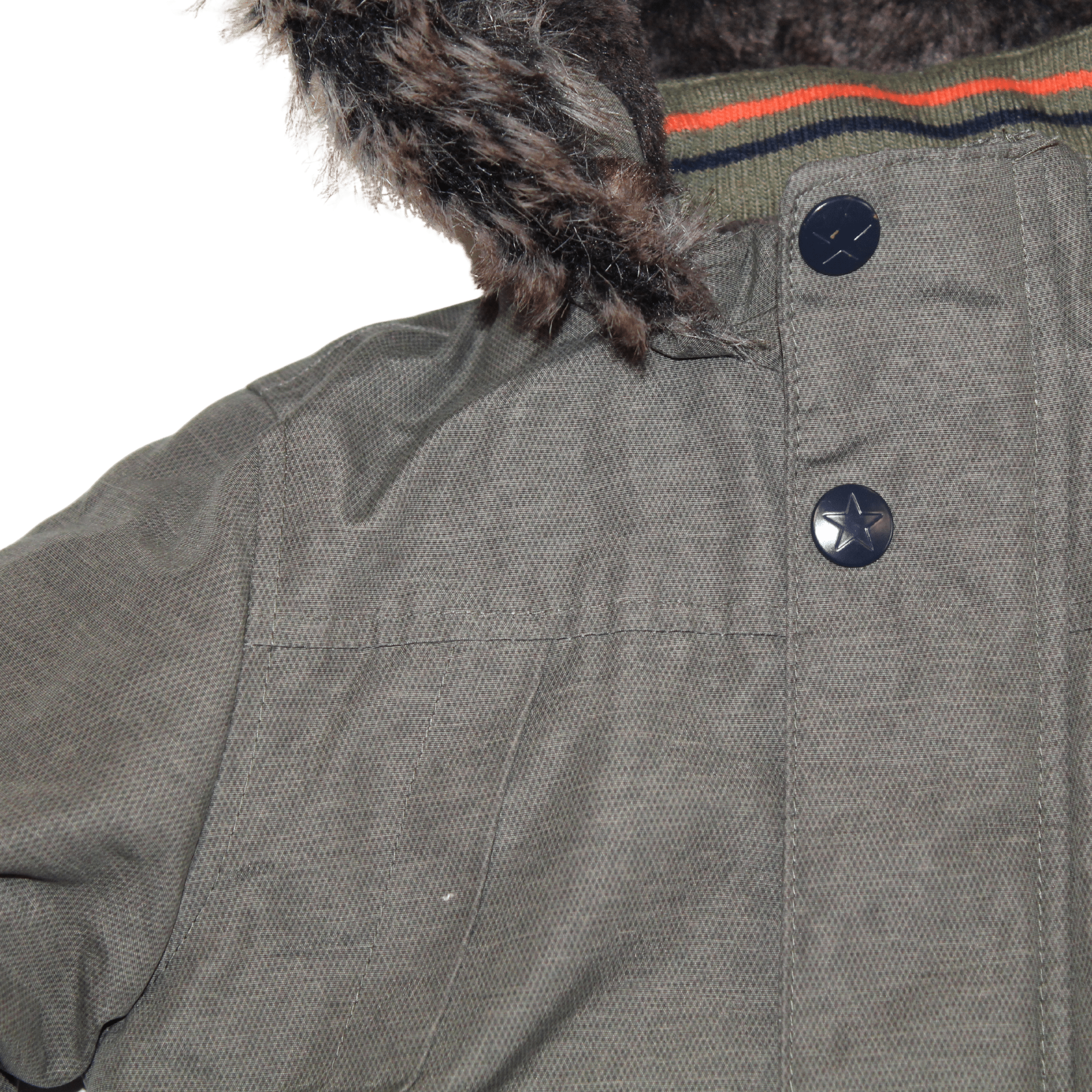 Star Popper Detail Parka - 2nd Lyfe C.I.C