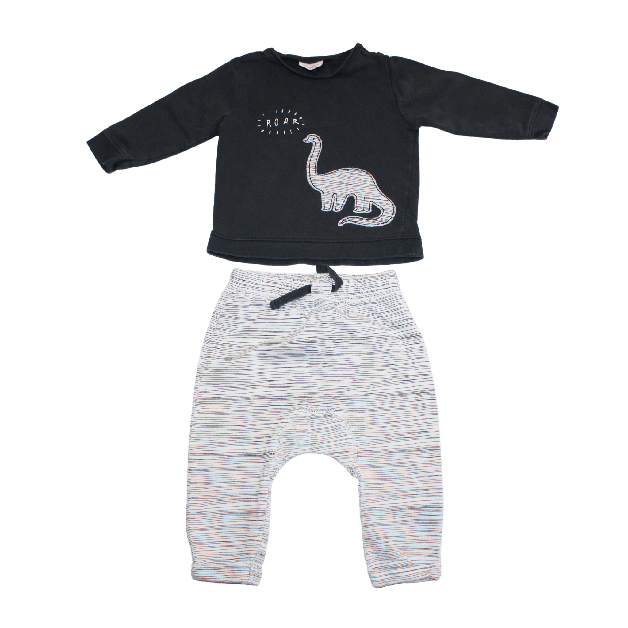 Striped Dino Outfit - 2nd Lyfe C.I.C