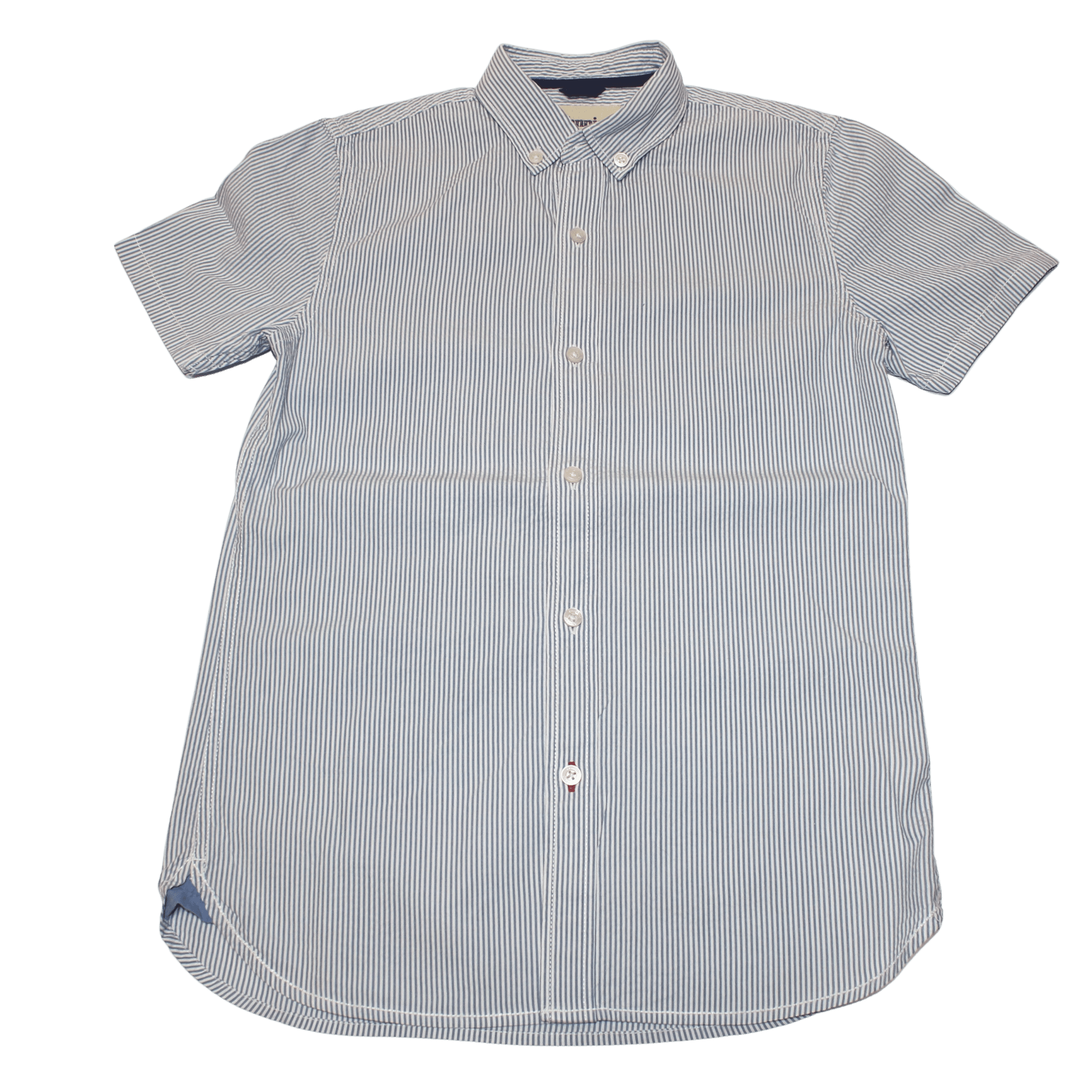 Striped Seersucker Shirt - 2nd Lyfe C.I.C