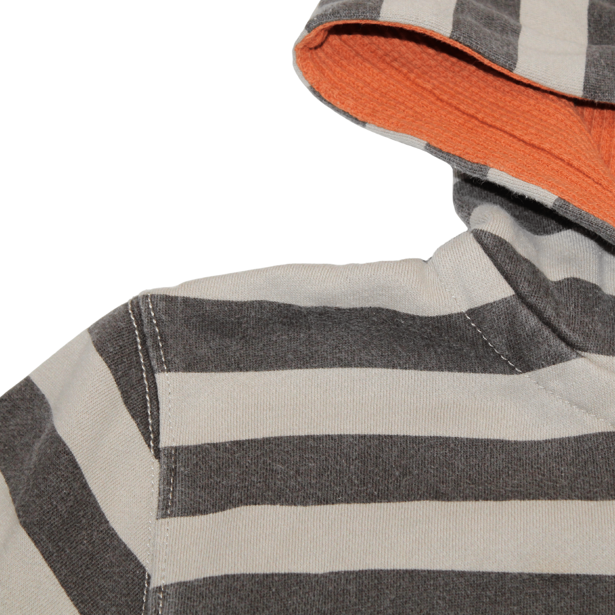 Stripey Zip Up Hoodie - 2nd Lyfe C.I.C