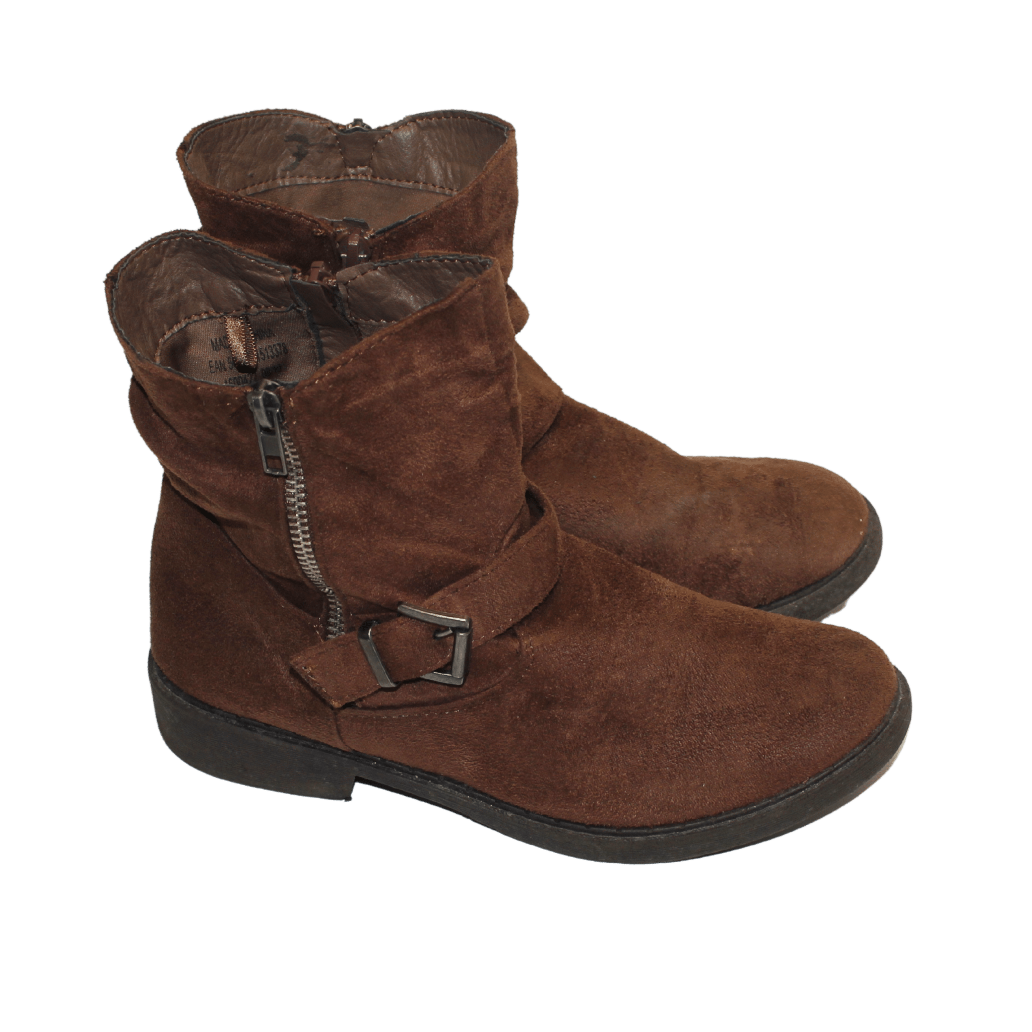 Suede Buckle Boots - 2nd Lyfe C.I.C