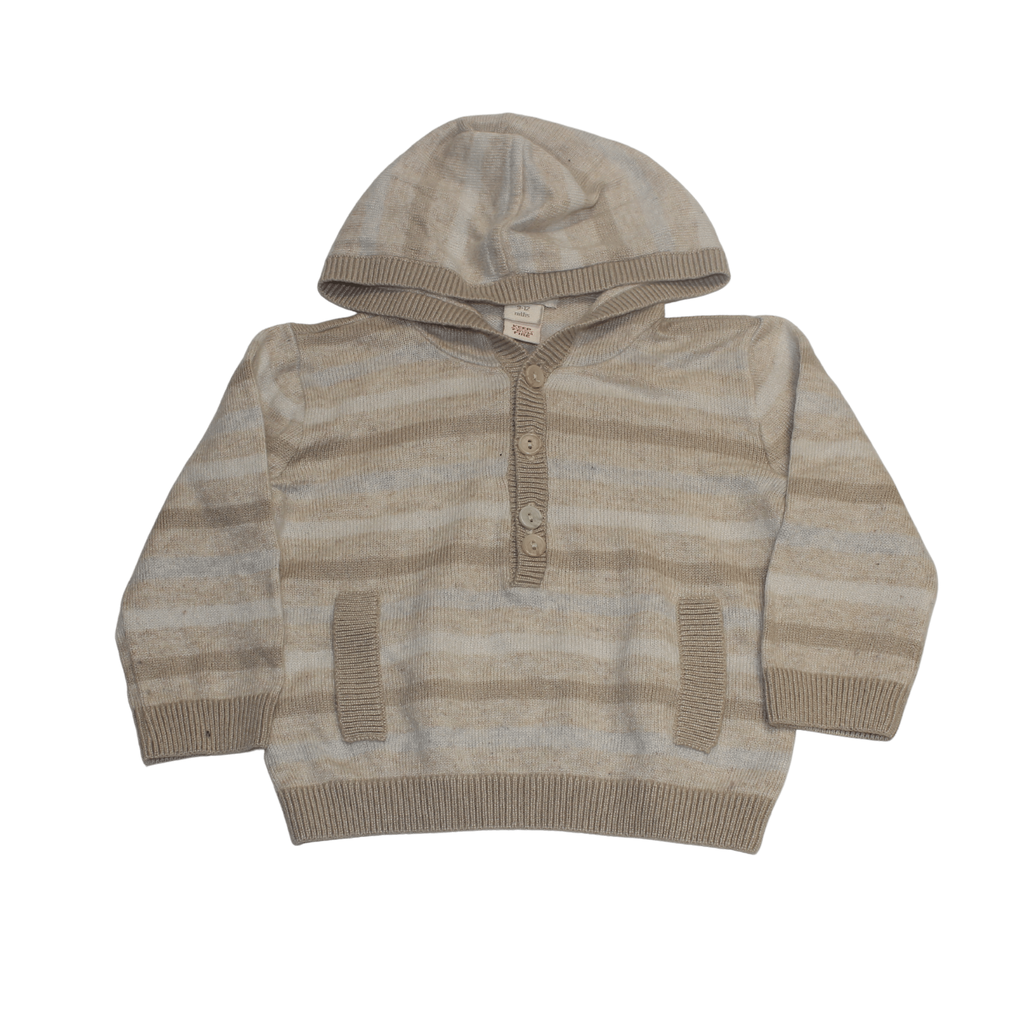 Super Soft Cashmere Mix Hooded Jumper - 2nd Lyfe C.I.C