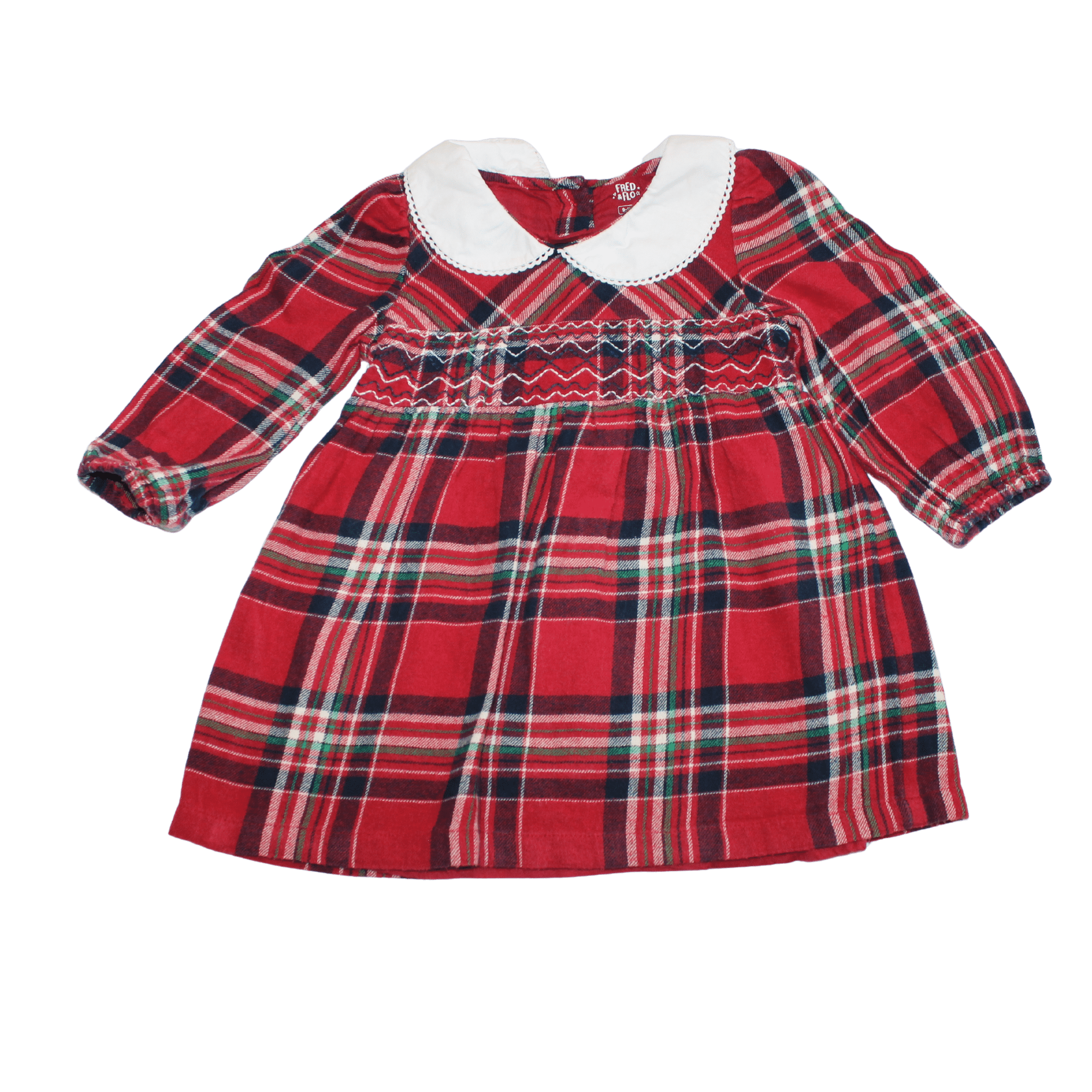 Tartan Collared Dress - 2nd Lyfe C.I.C