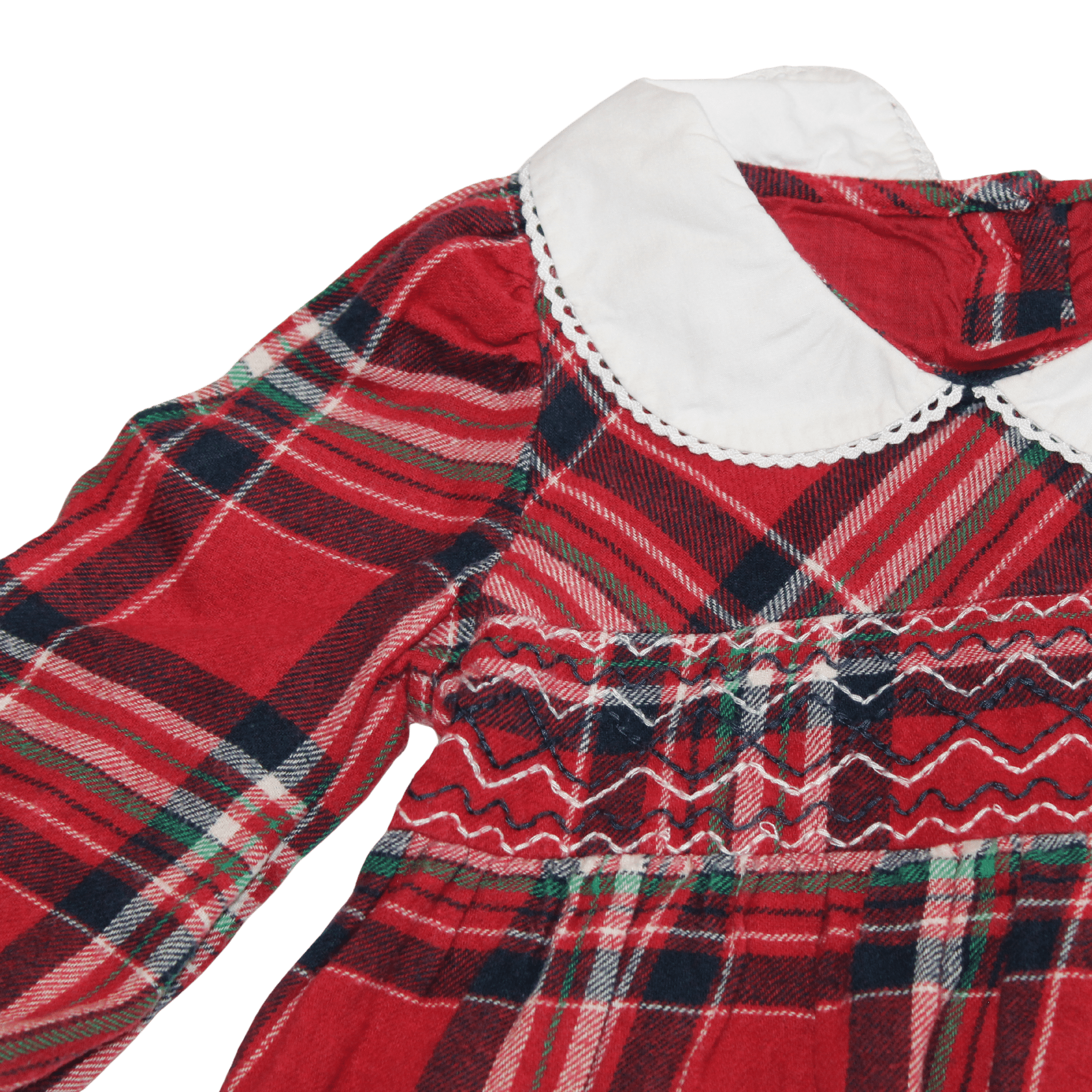 Tartan Collared Dress - 2nd Lyfe C.I.C