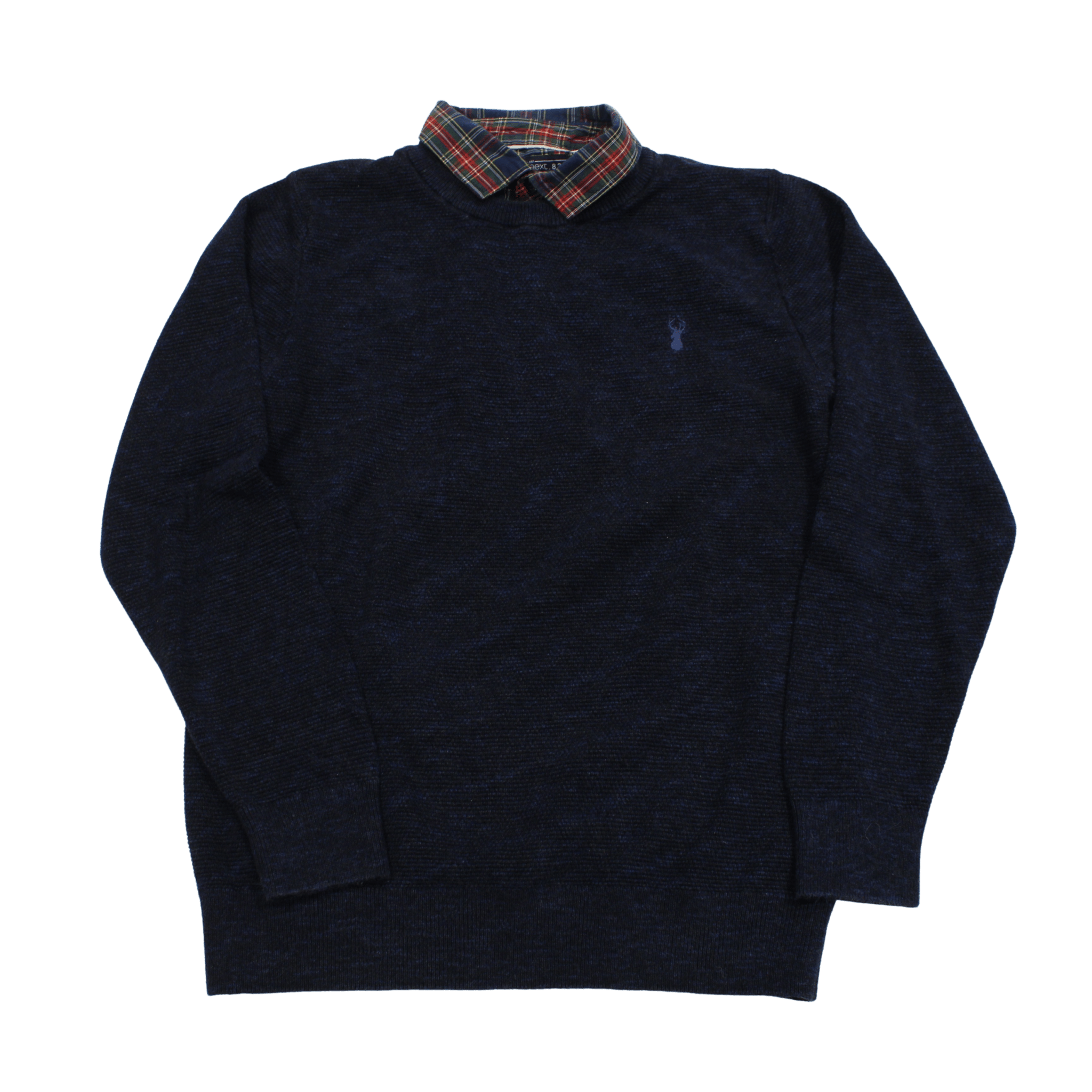 Tartan Collared Jumper - 2nd Lyfe C.I.C