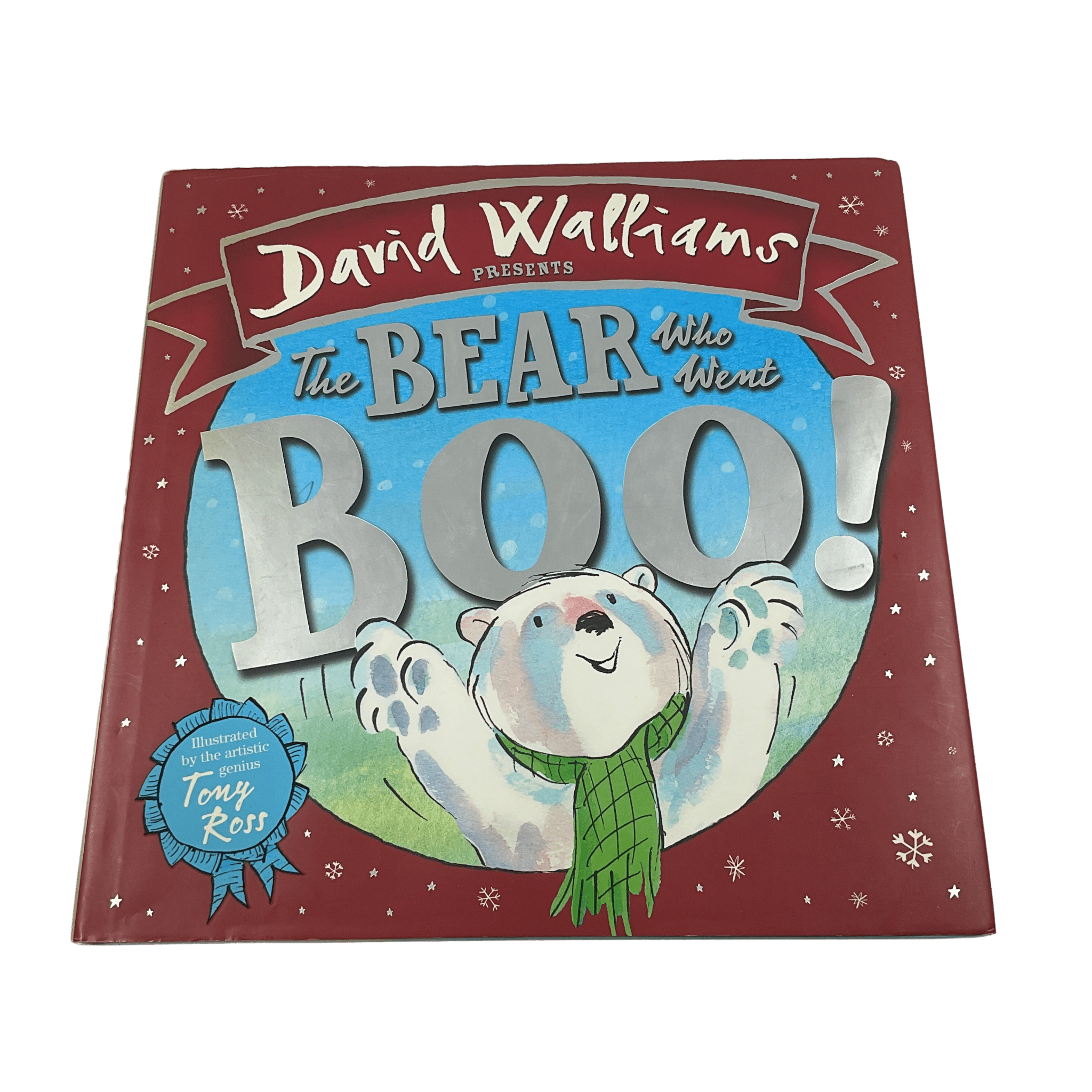 The Bear Who Went Boo! - David Williams - Hardback - 2nd Lyfe C.I.C