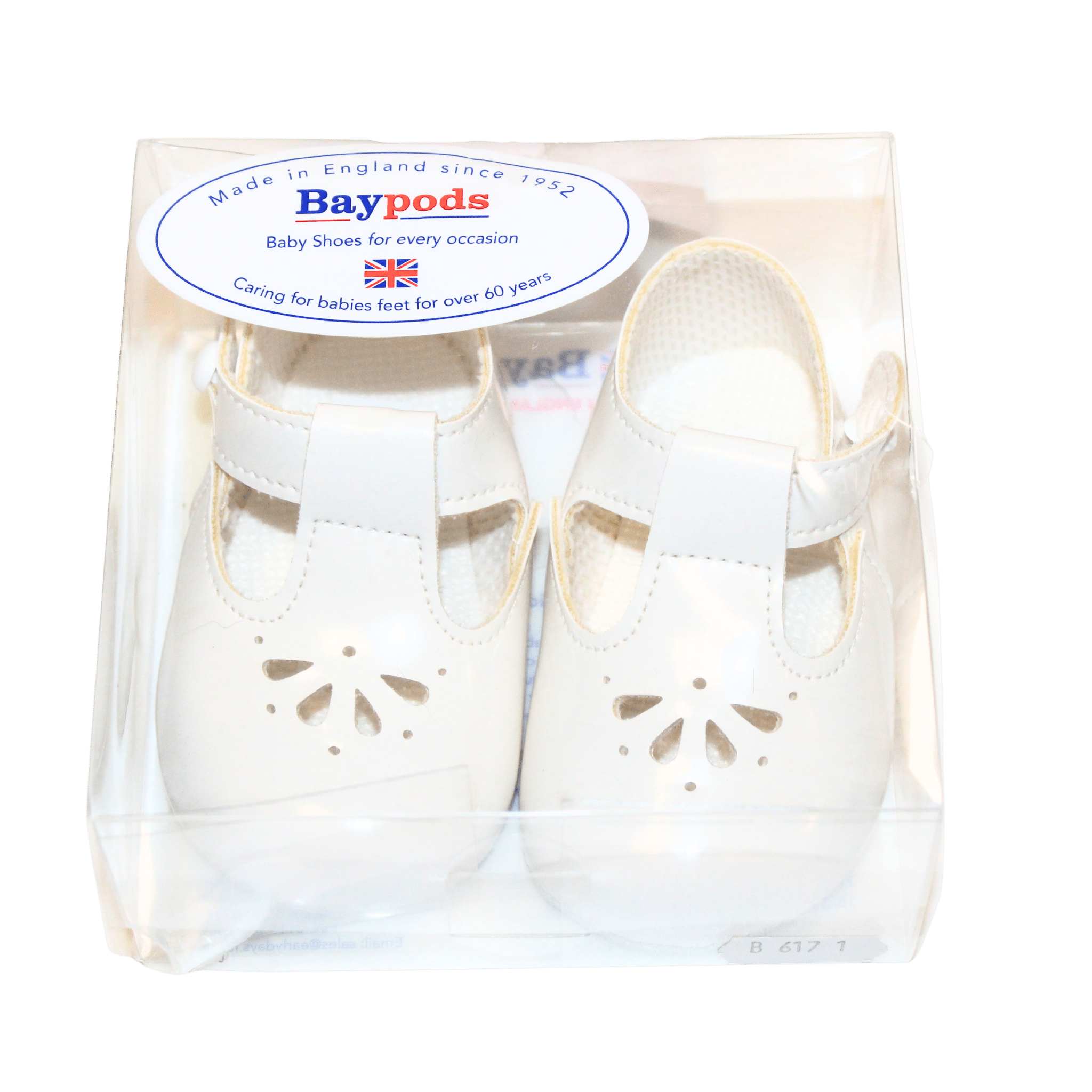 Unisex T Bar White Soft Pram Shoes - 2nd Lyfe C.I.C