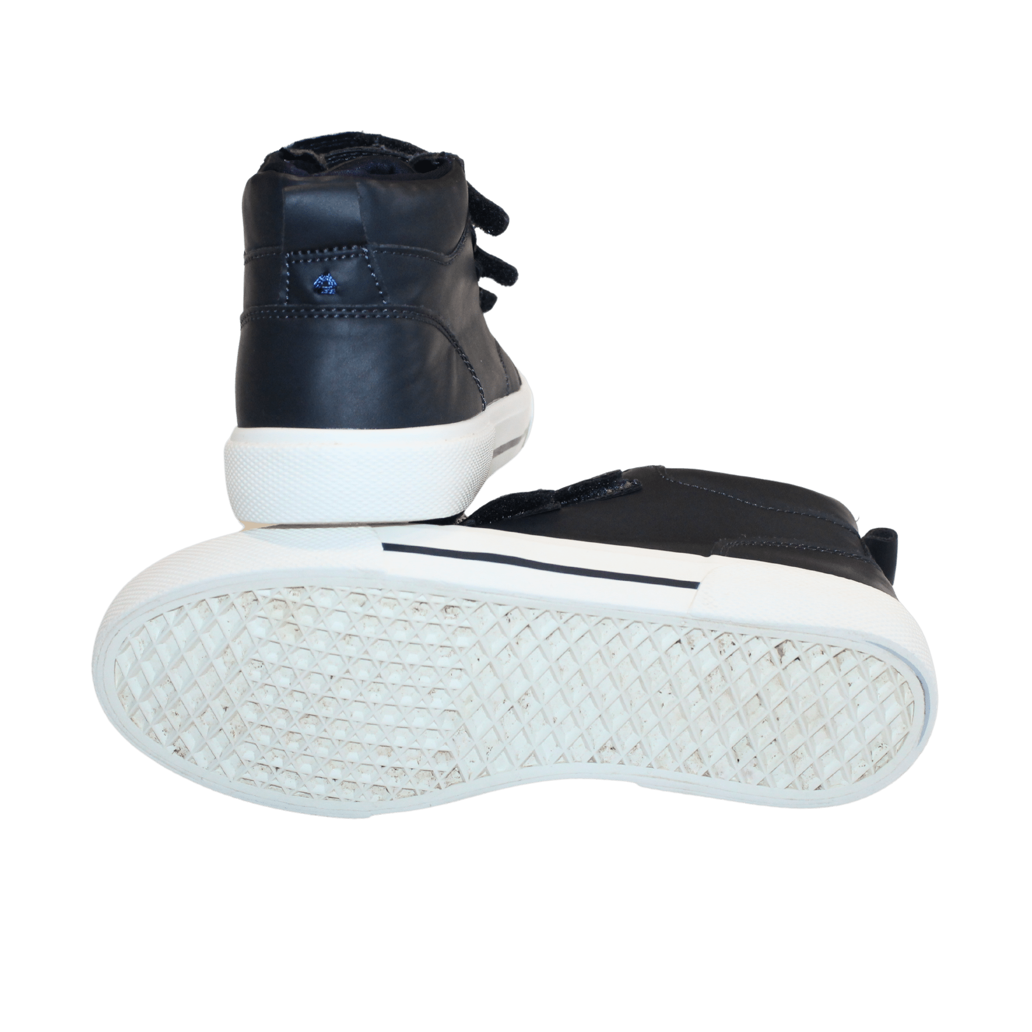 Velcro Navy Trainer Boots - 2nd Lyfe C.I.C