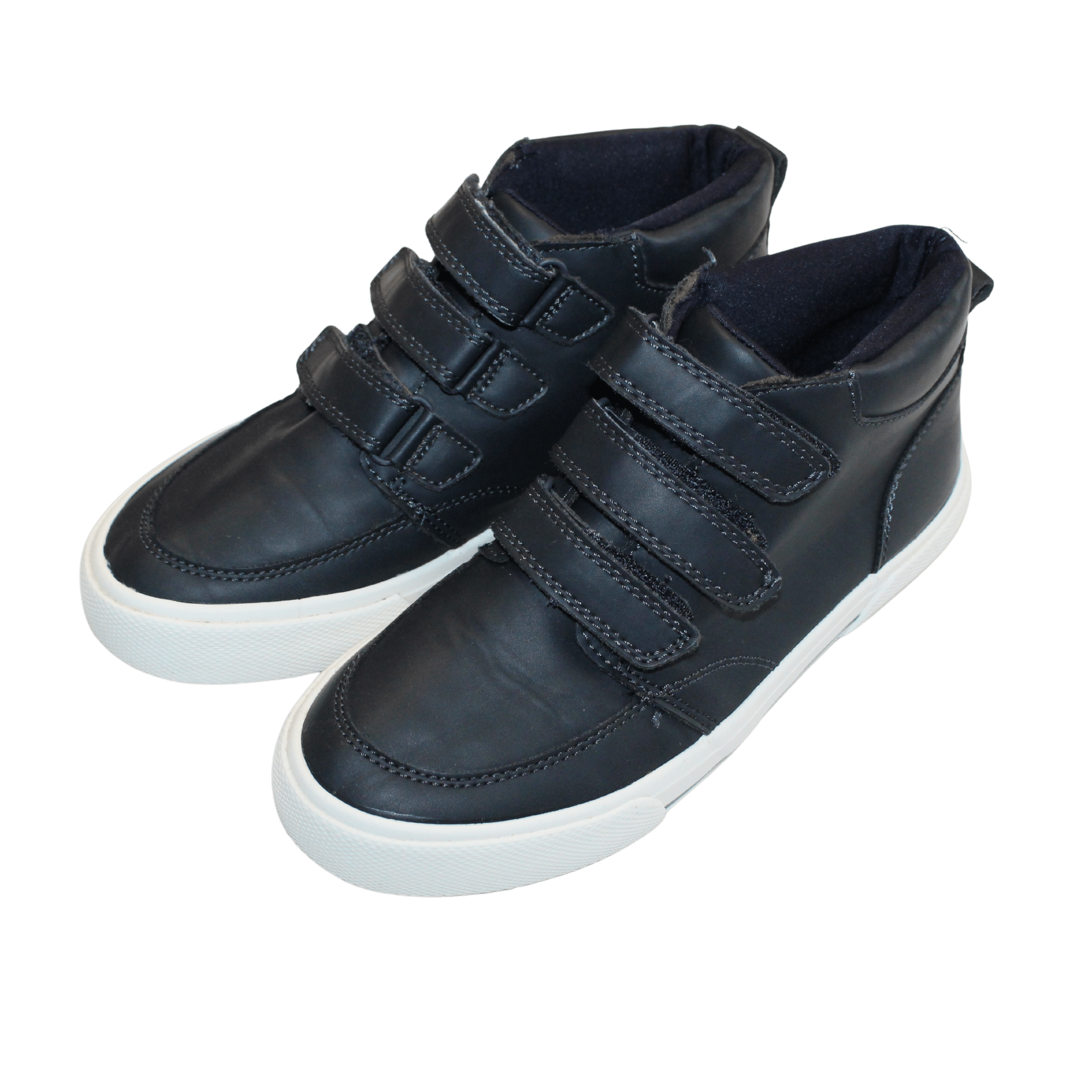 Velcro Navy Trainer Boots - 2nd Lyfe C.I.C