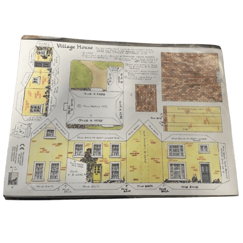 Village Houses - Cut and Glue Models - 2nd Lyfe C.I.C