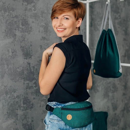 Waist Bum Bag - Small Emerald - 2nd Lyfe C.I.C