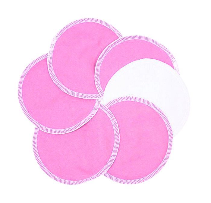 Washable Breast pads - Pink - 2nd Lyfe C.I.C