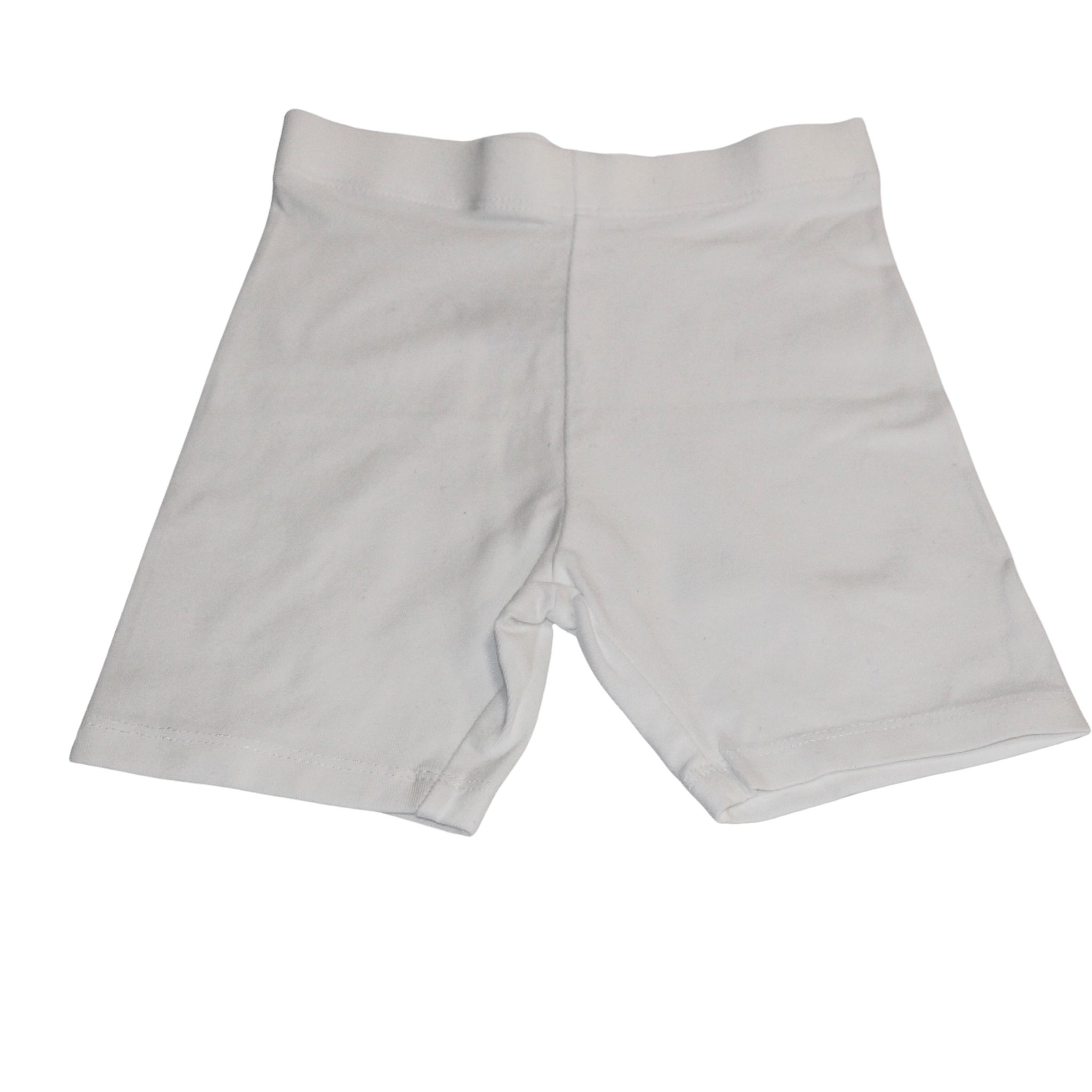 White Cycling Shorts - 2nd Lyfe C.I.C