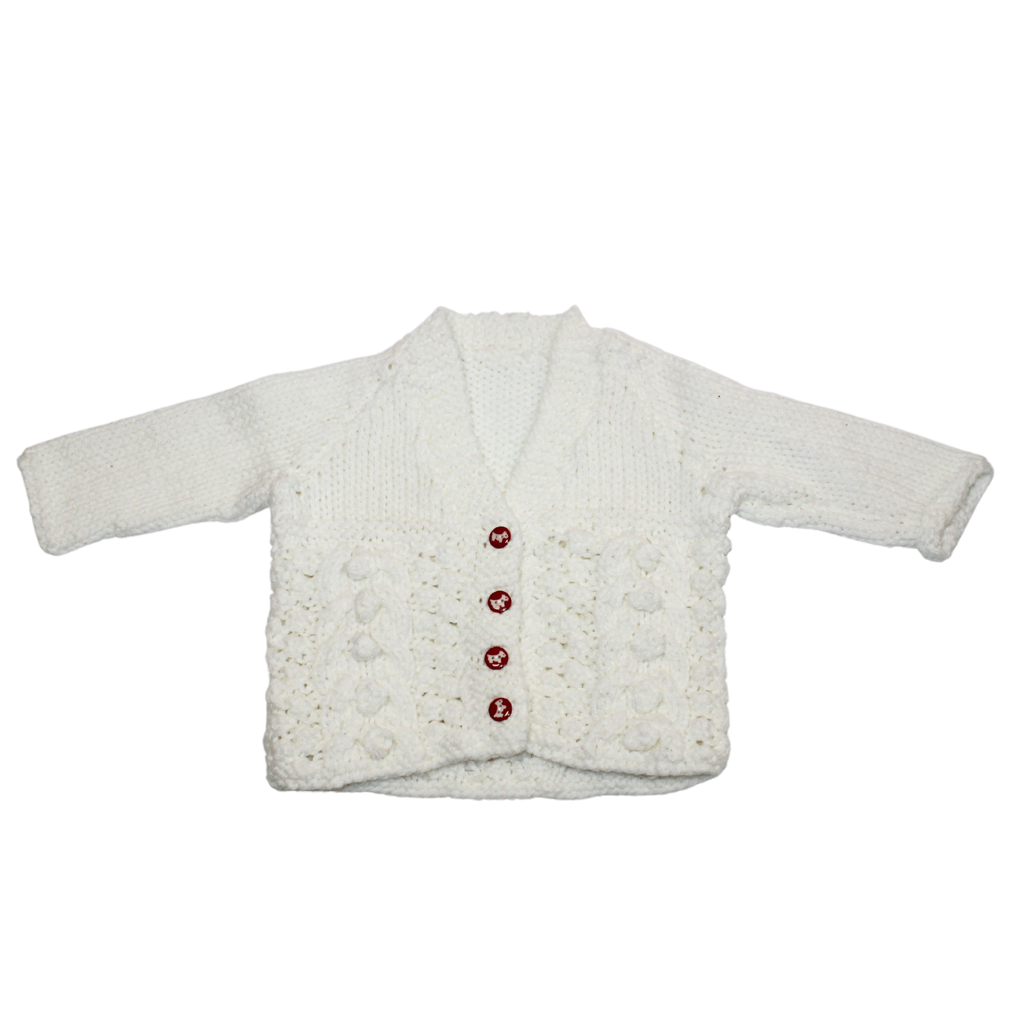 White Knitted Cardi - 2nd Lyfe C.I.C