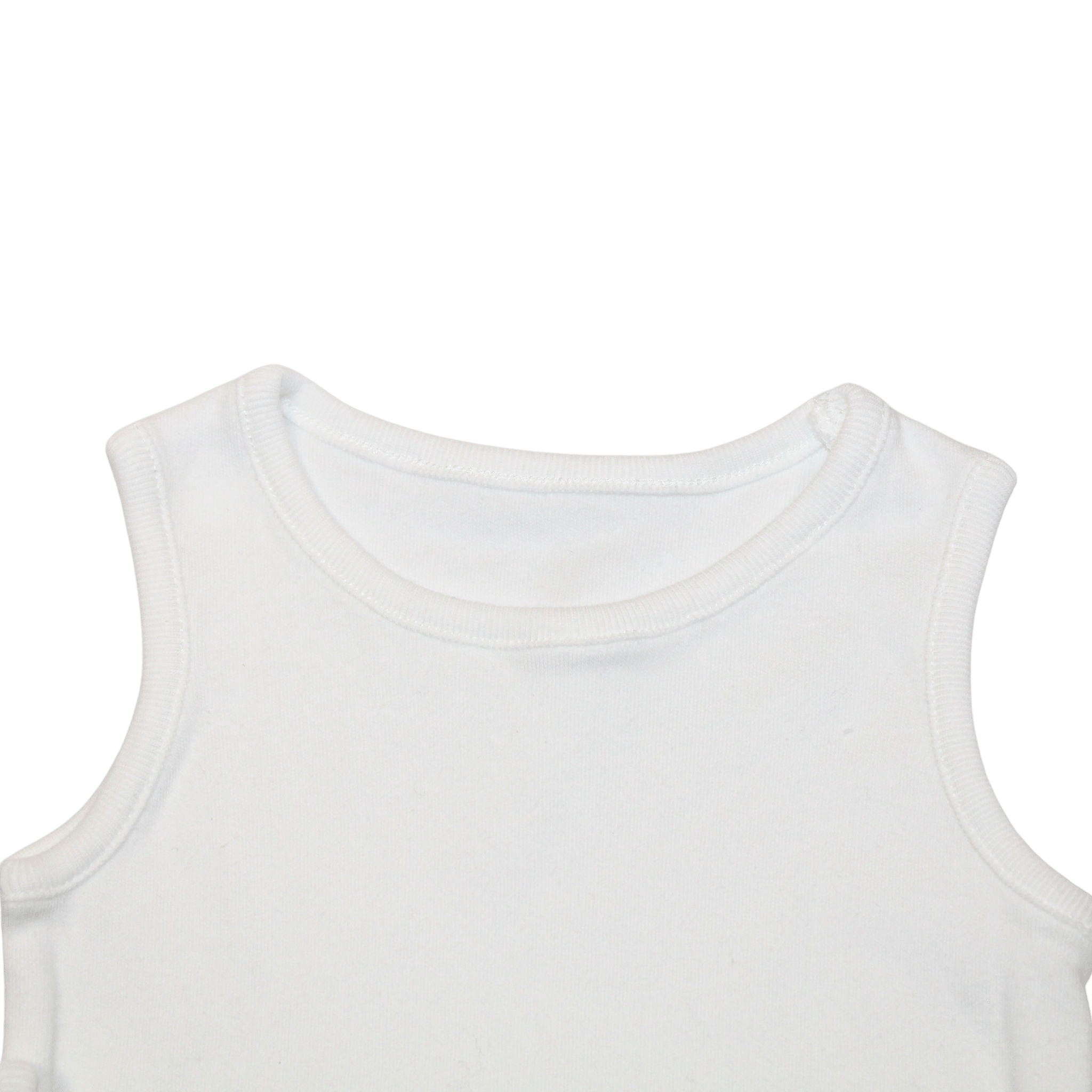 White Vest Bodysuits - 2nd Lyfe C.I.C